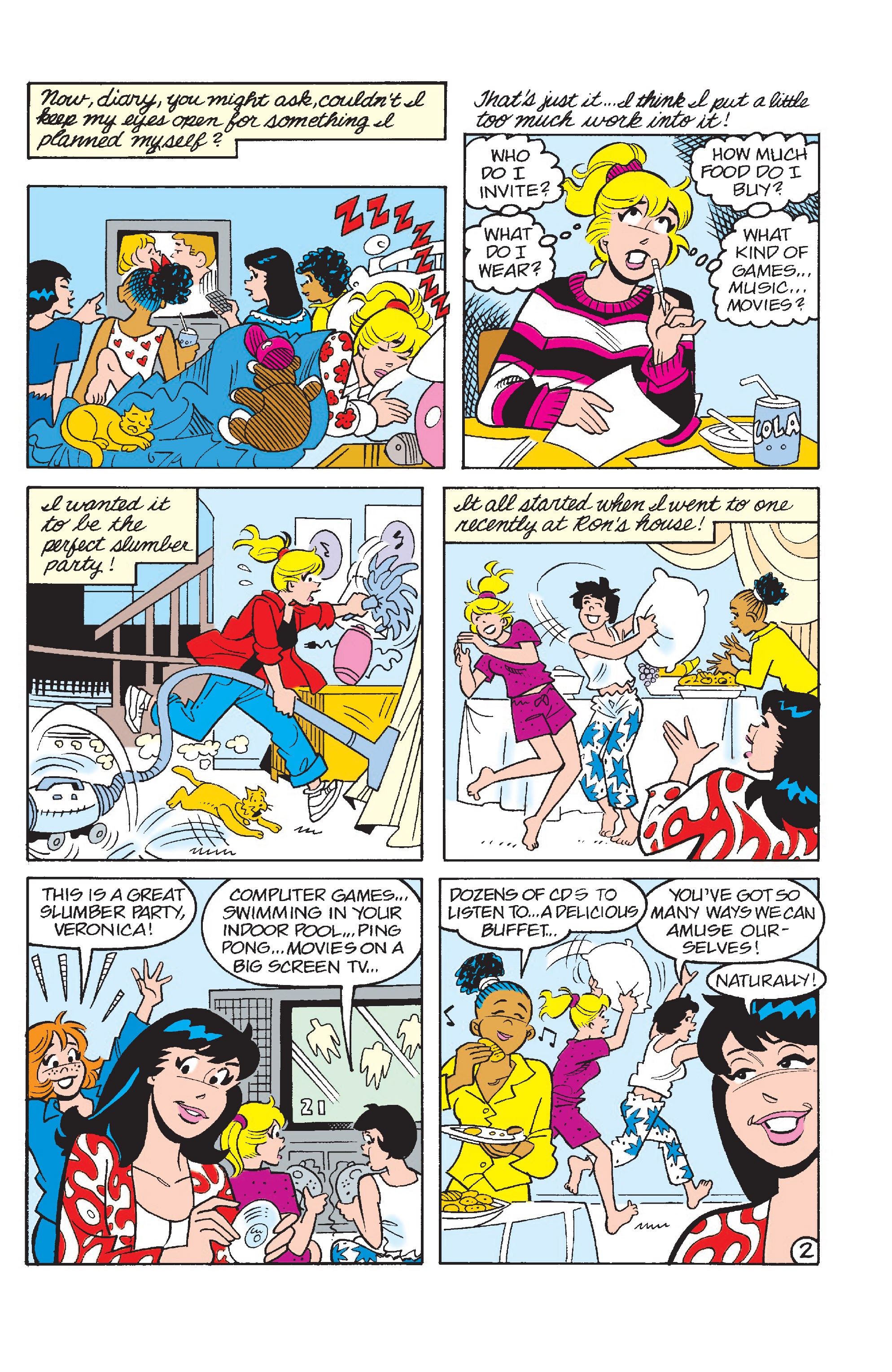 Read online Betty and Veronica: Sleepover Special comic -  Issue # TPB - 21