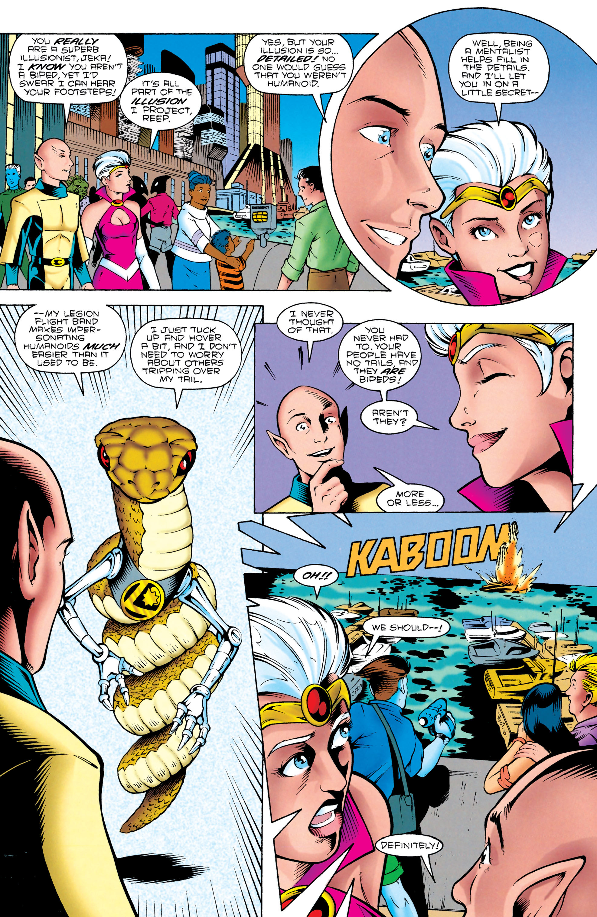 Read online Legionnaires comic -  Issue #46 - 18