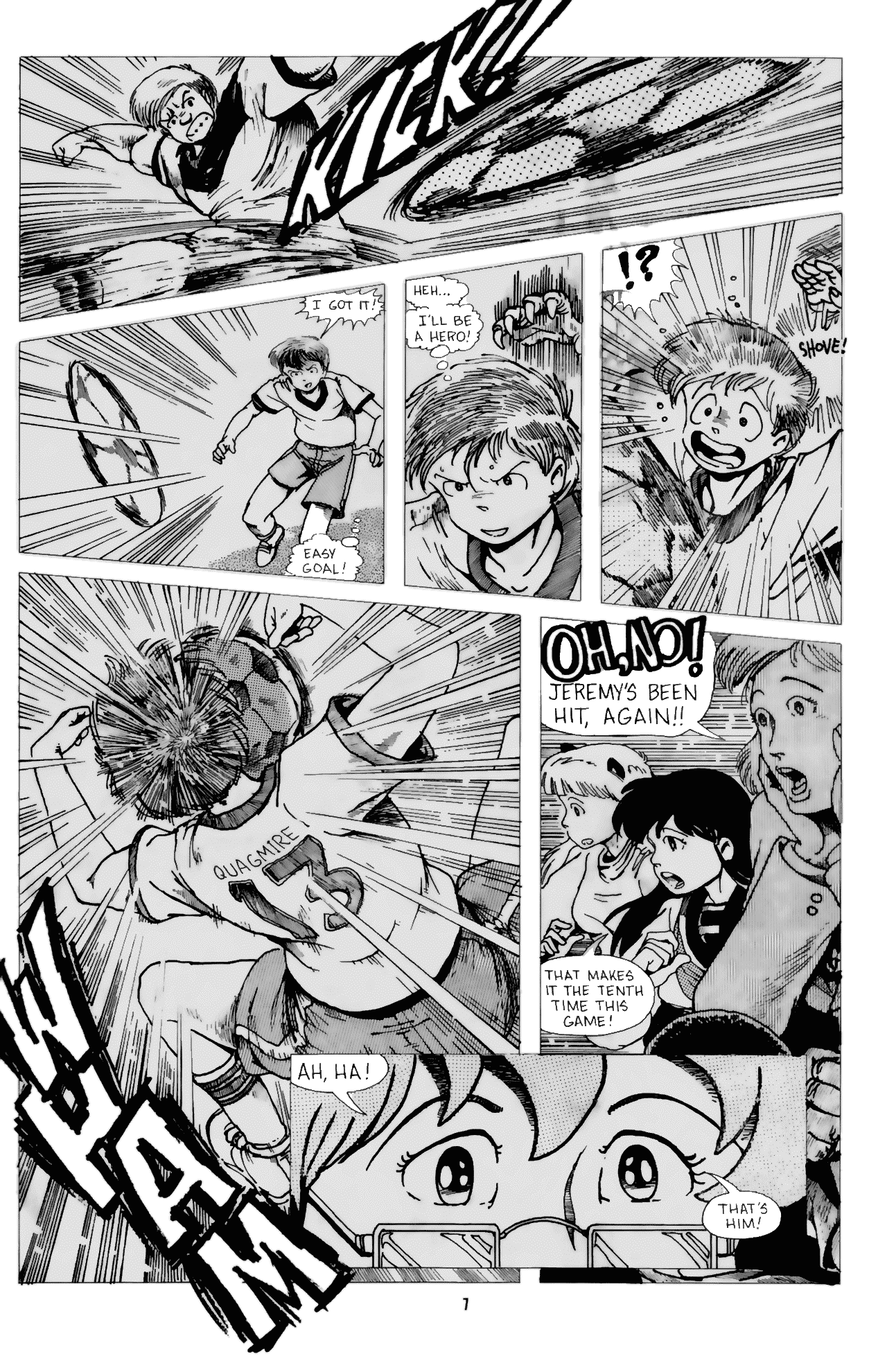 Read online Ninja High School (1986) comic -  Issue #4 - 9