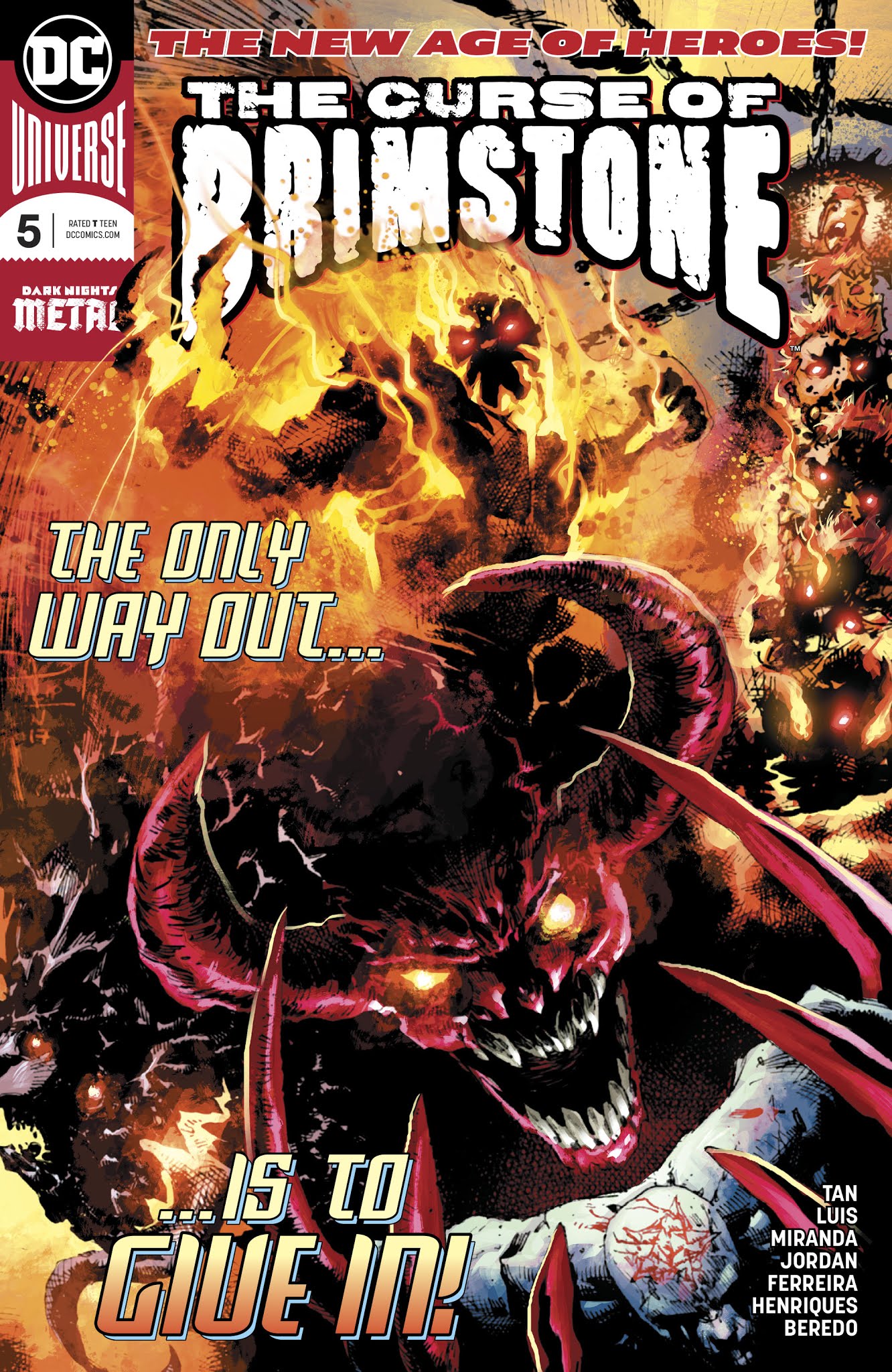 Read online The Curse of Brimstone comic -  Issue #5 - 1