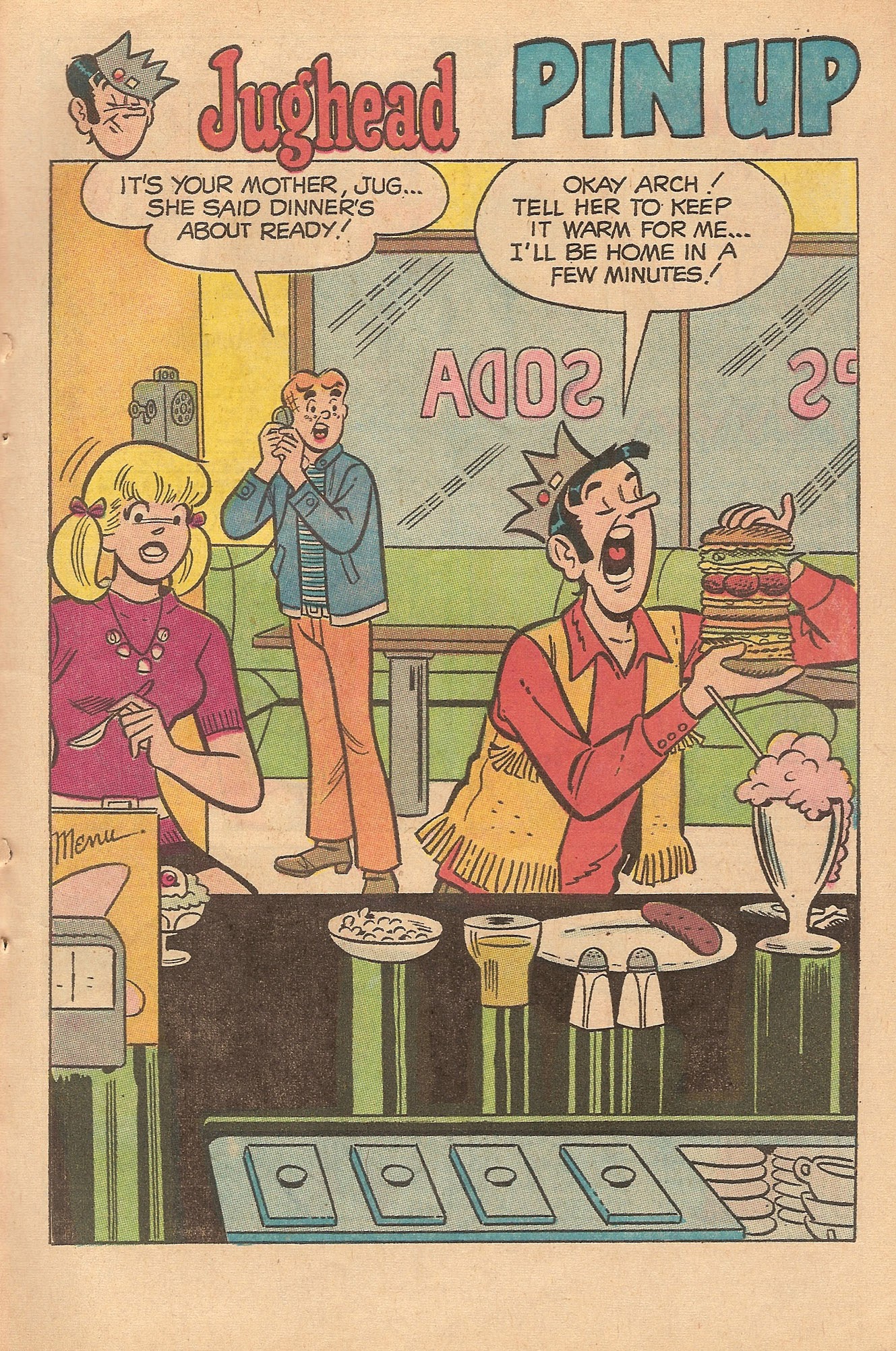 Read online Jughead's Jokes comic -  Issue #17 - 21