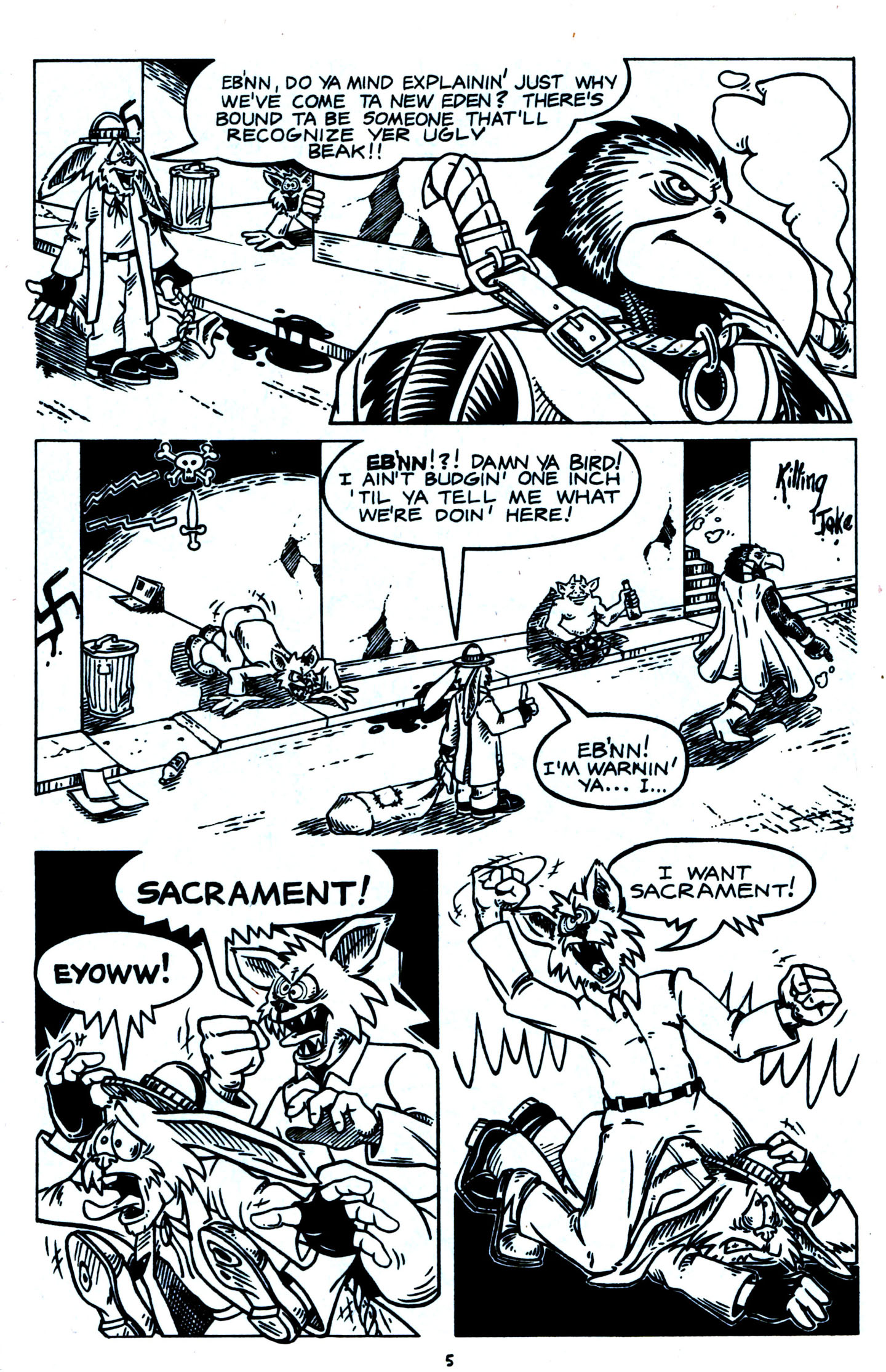 Read online Eb'nn comic -  Issue #1 - 7