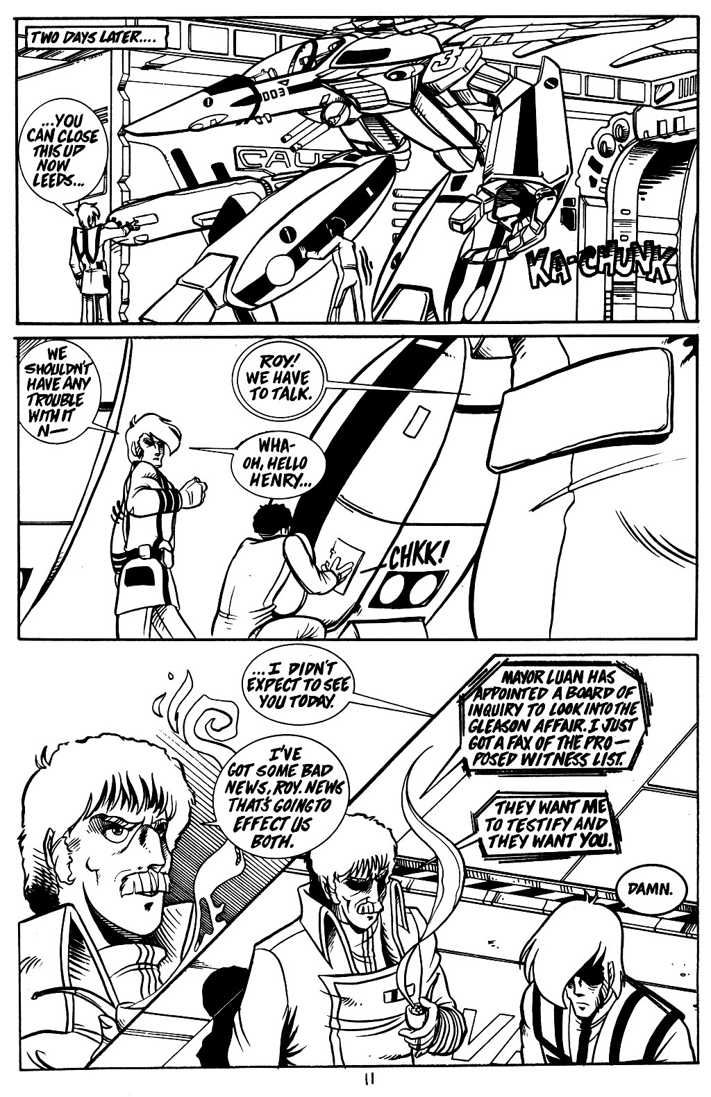 Read online Robotech: Return to Macross comic -  Issue #17 - 13