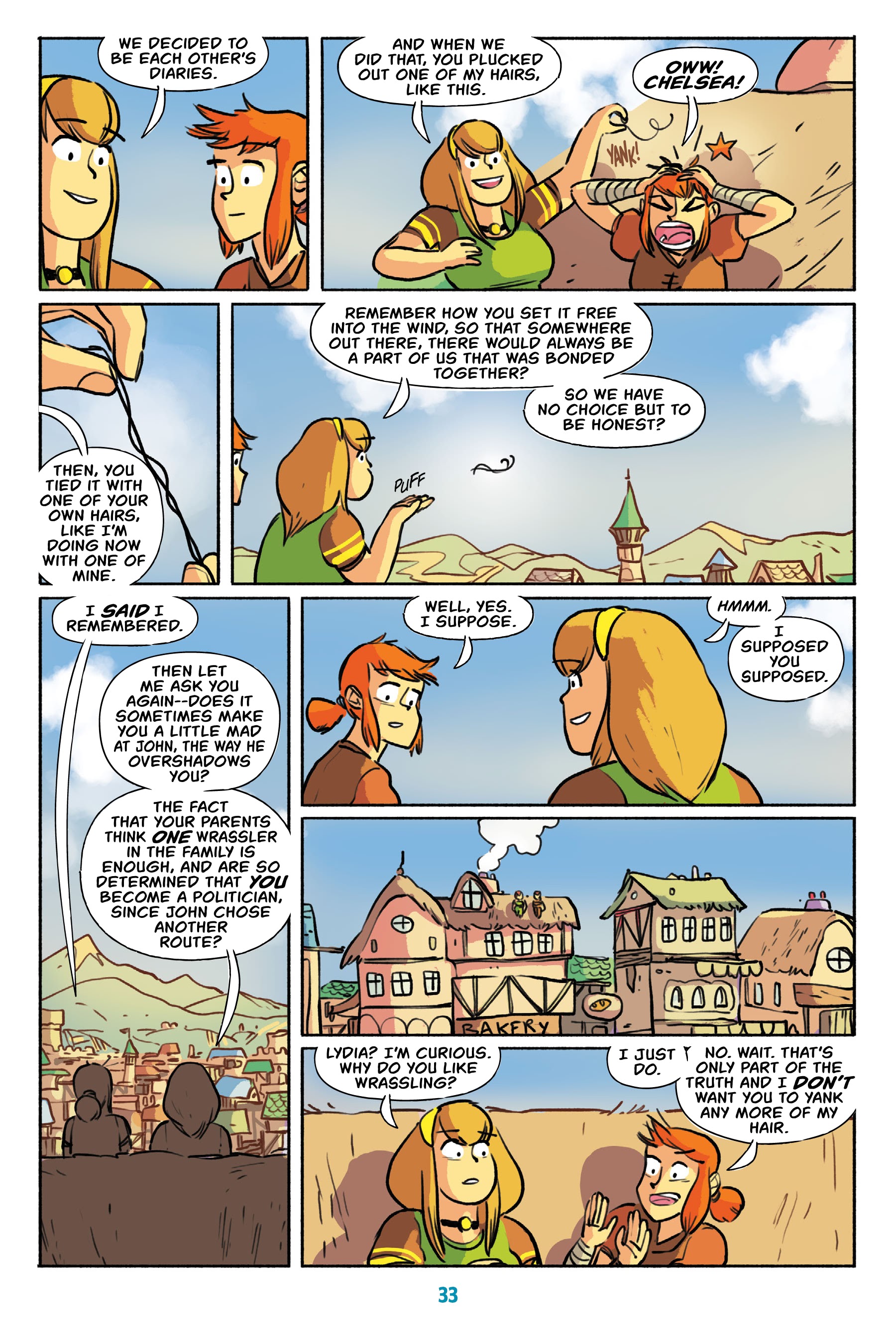 Read online Wrassle Castle comic -  Issue #1 - 32