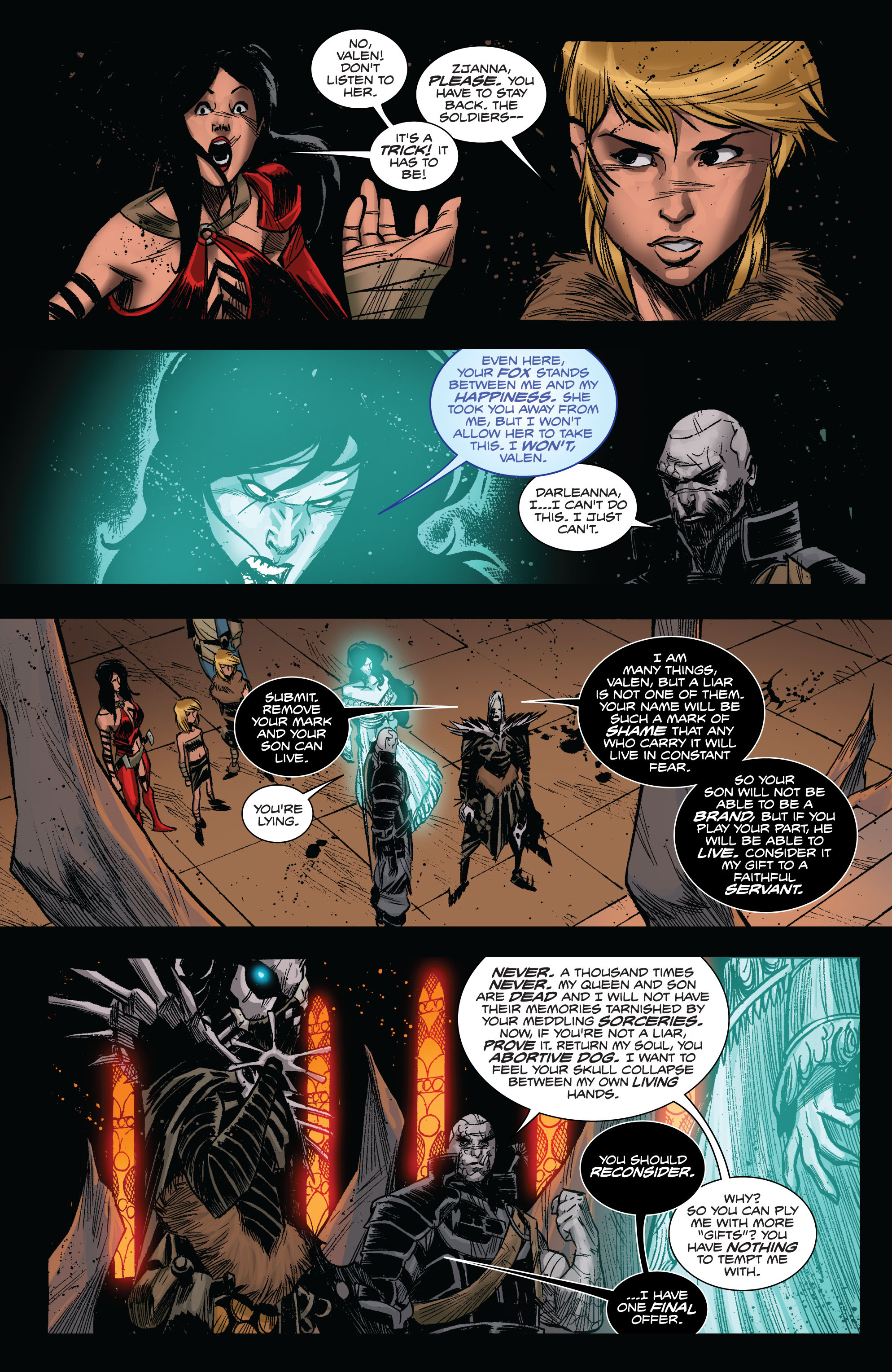 Read online Valen the Outcast comic -  Issue #7 - 21