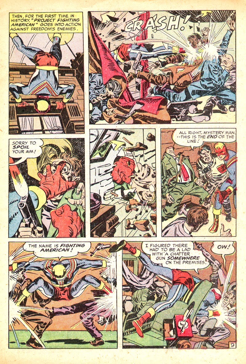 Read online Fighting American (Classic) comic -  Issue #1 - 11
