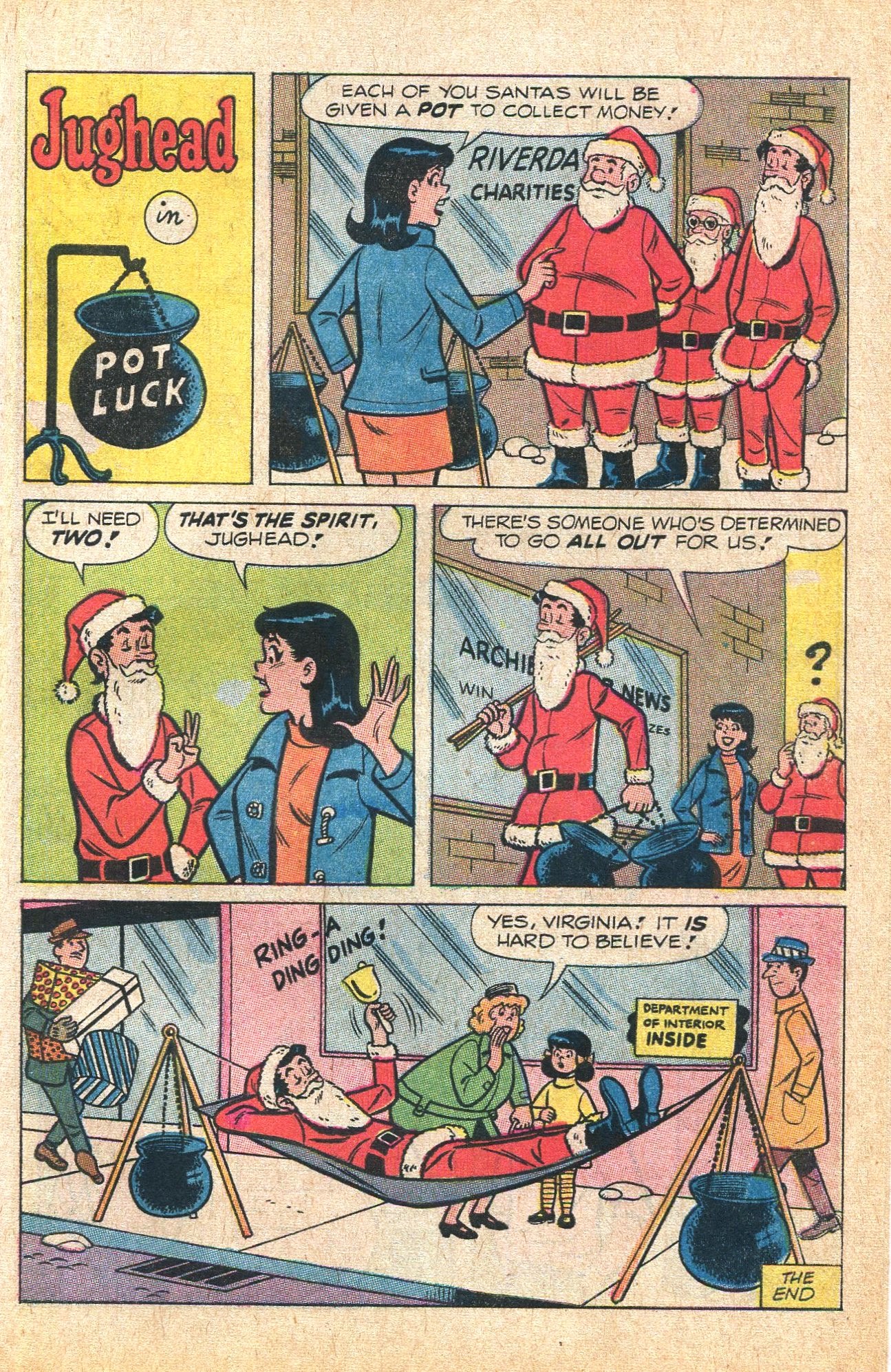 Read online Jughead's Jokes comic -  Issue #10 - 53