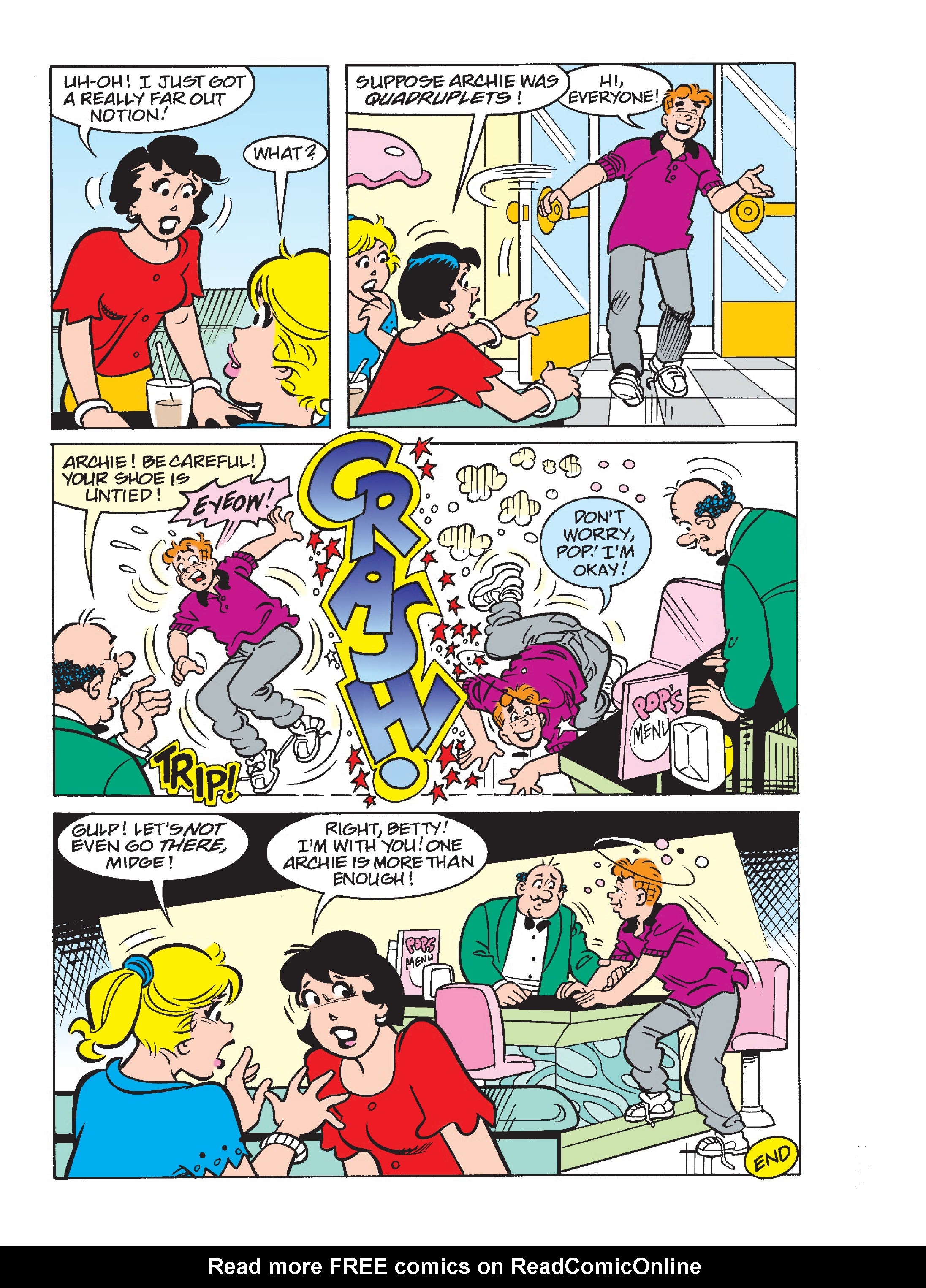 Read online World of Betty & Veronica Digest comic -  Issue #7 - 133