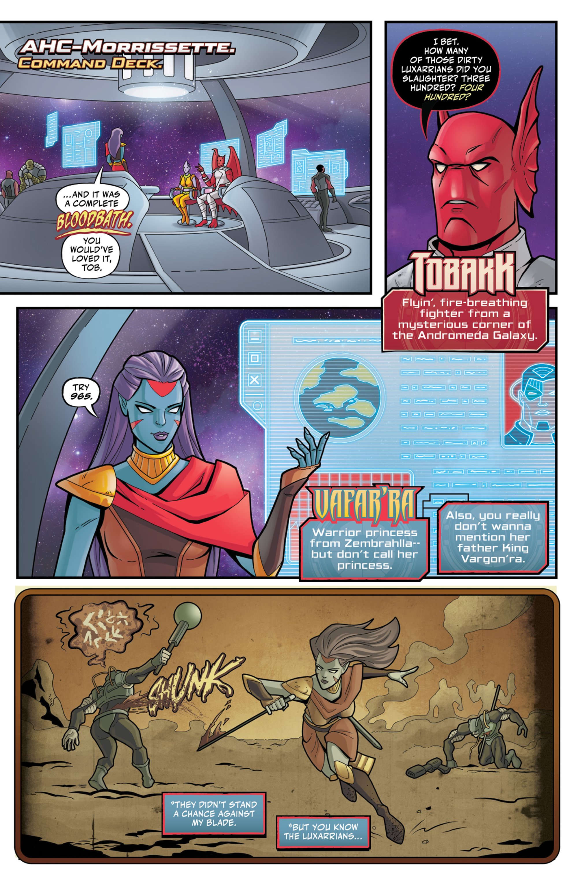 Read online Keepers Of The Cosmos comic -  Issue #1 - 7