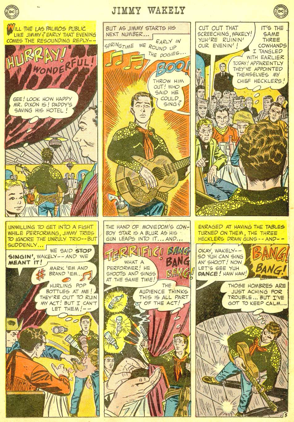 Read online Jimmy Wakely comic -  Issue #5 - 21