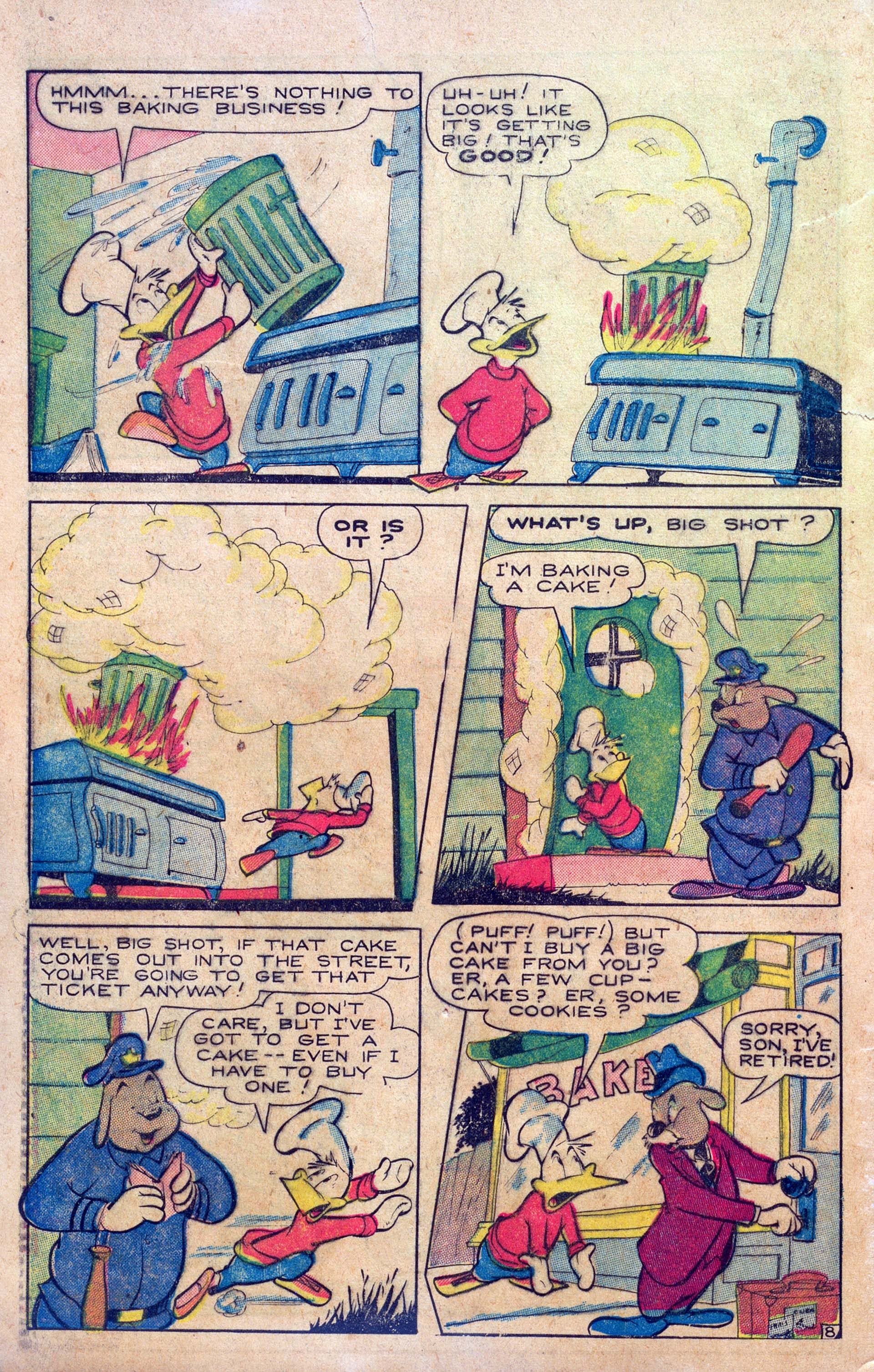 Read online Wacky Duck (1948) comic -  Issue #2 - 32
