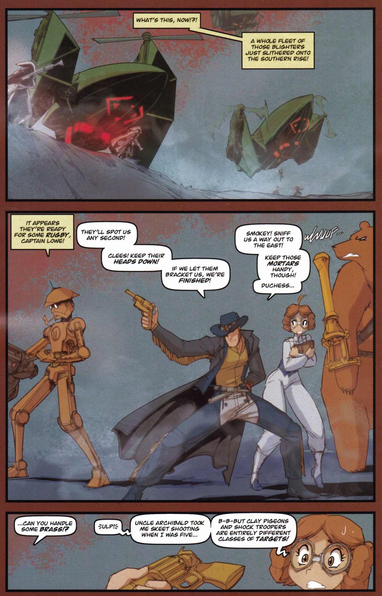 Read online Steam Wars comic -  Issue #1 - 20