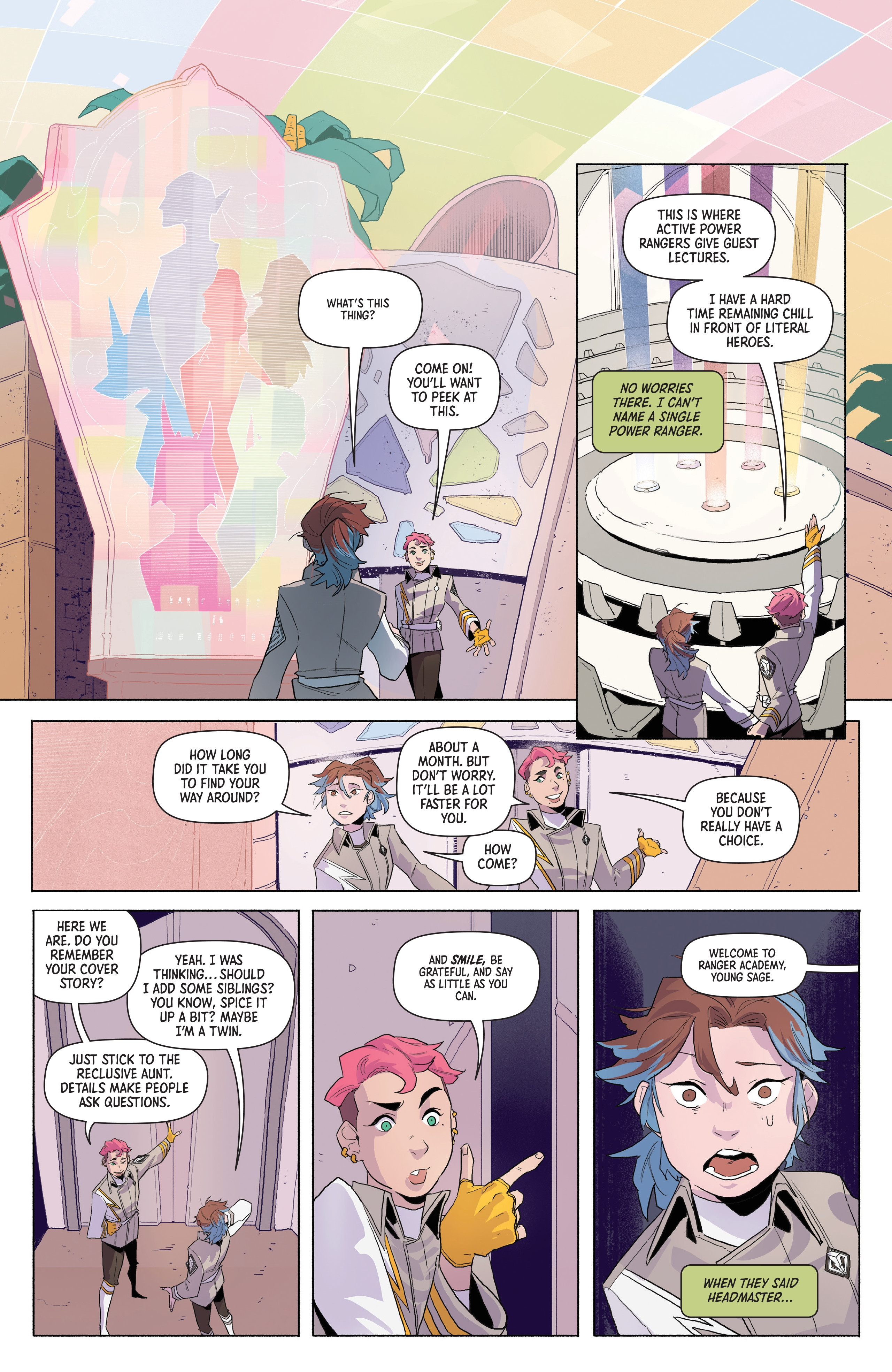 Read online Ranger Academy comic -  Issue #2 - 6