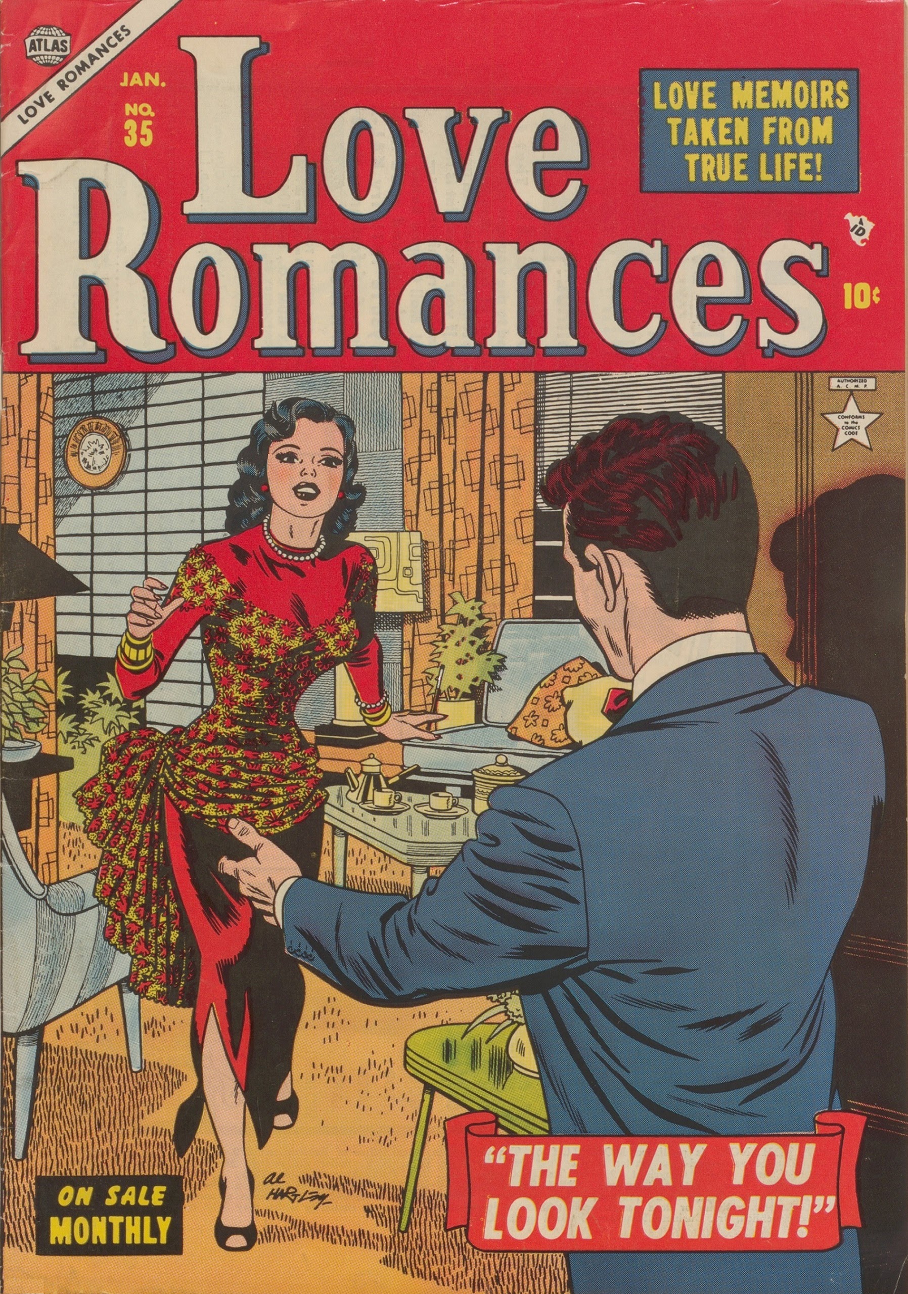 Read online Love Romances comic -  Issue #35 - 1