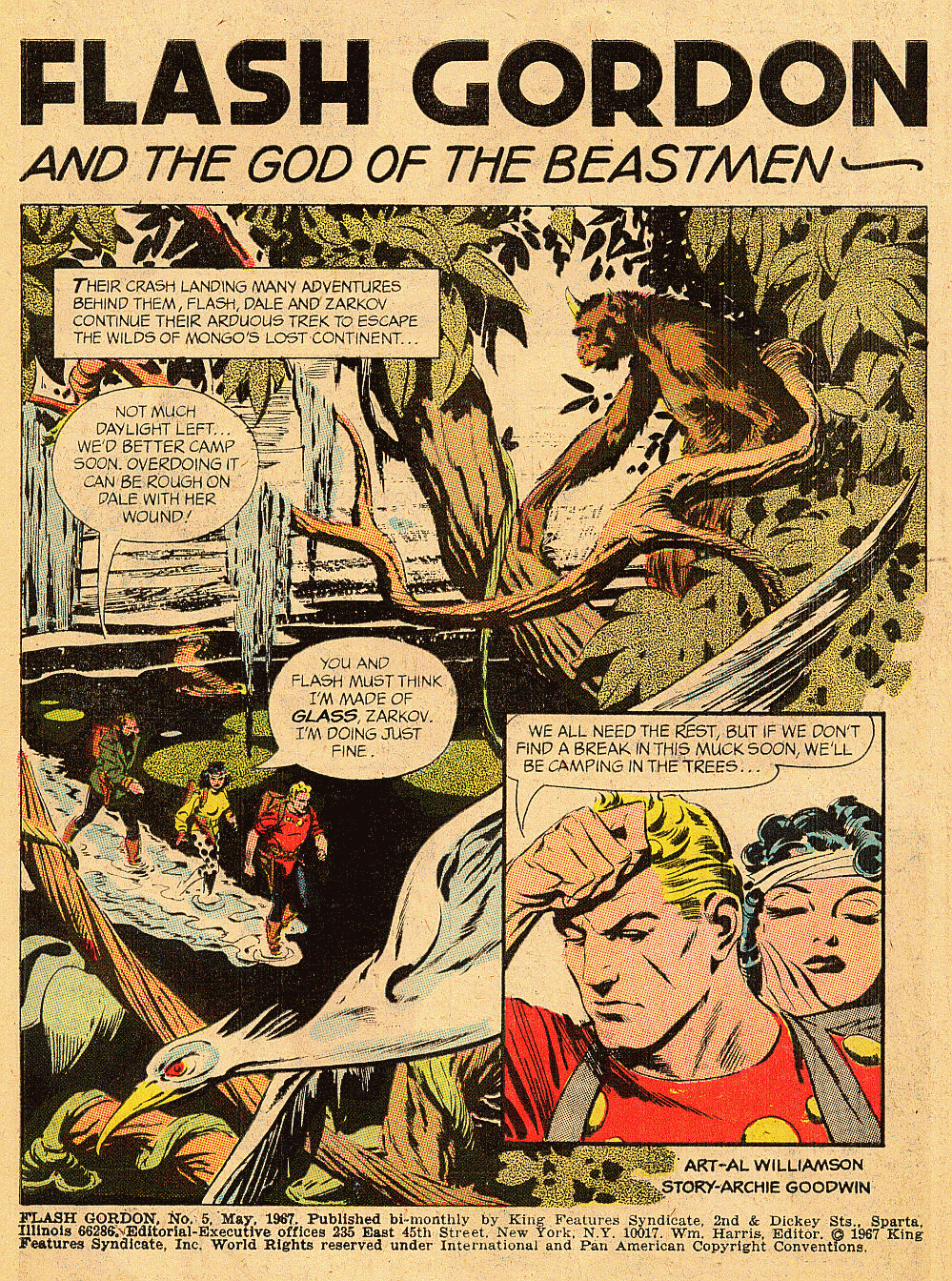 Read online Flash Gordon (1966) comic -  Issue #5 - 3