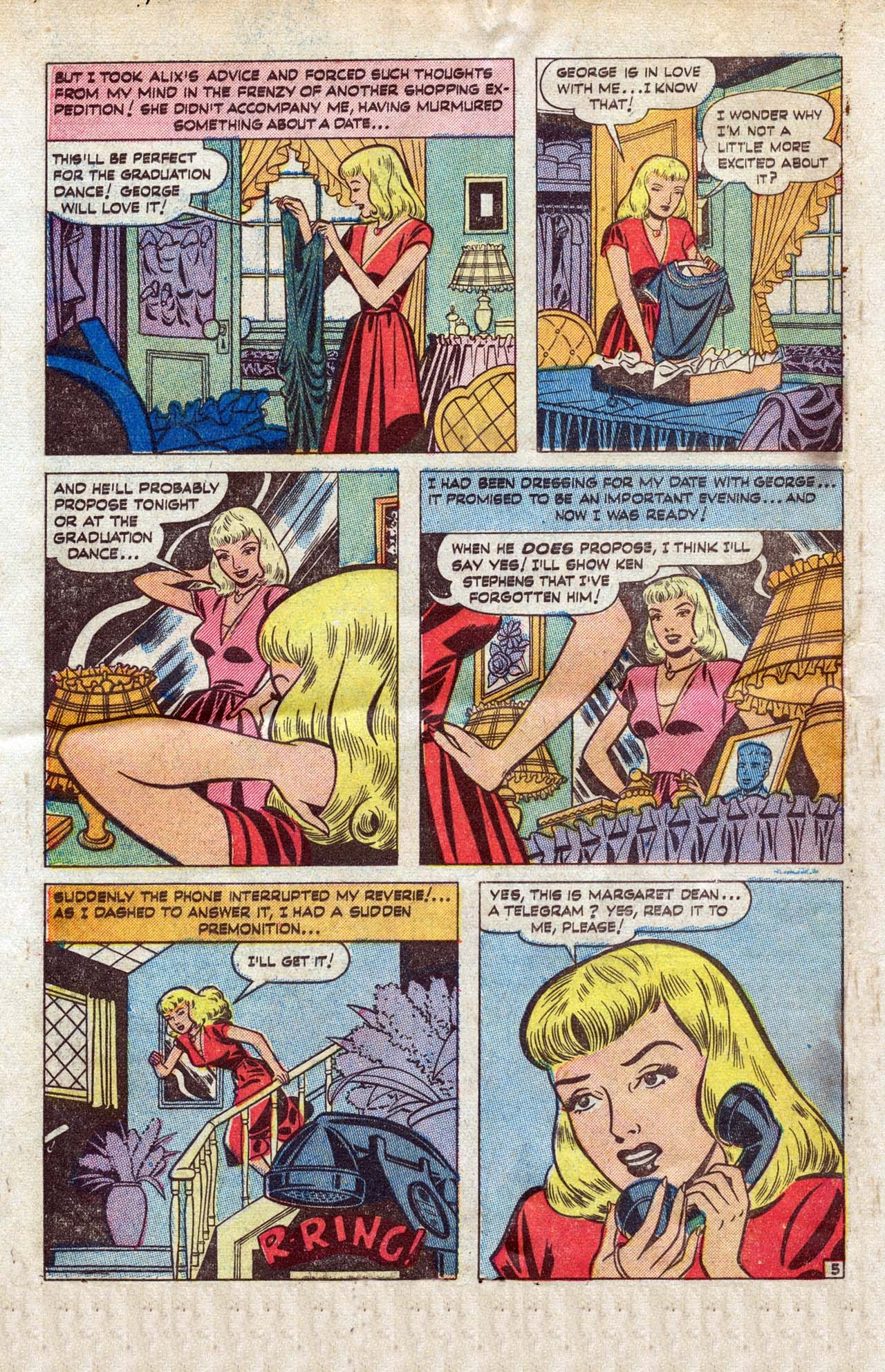 Read online Girl Comics (1949) comic -  Issue #2 - 46