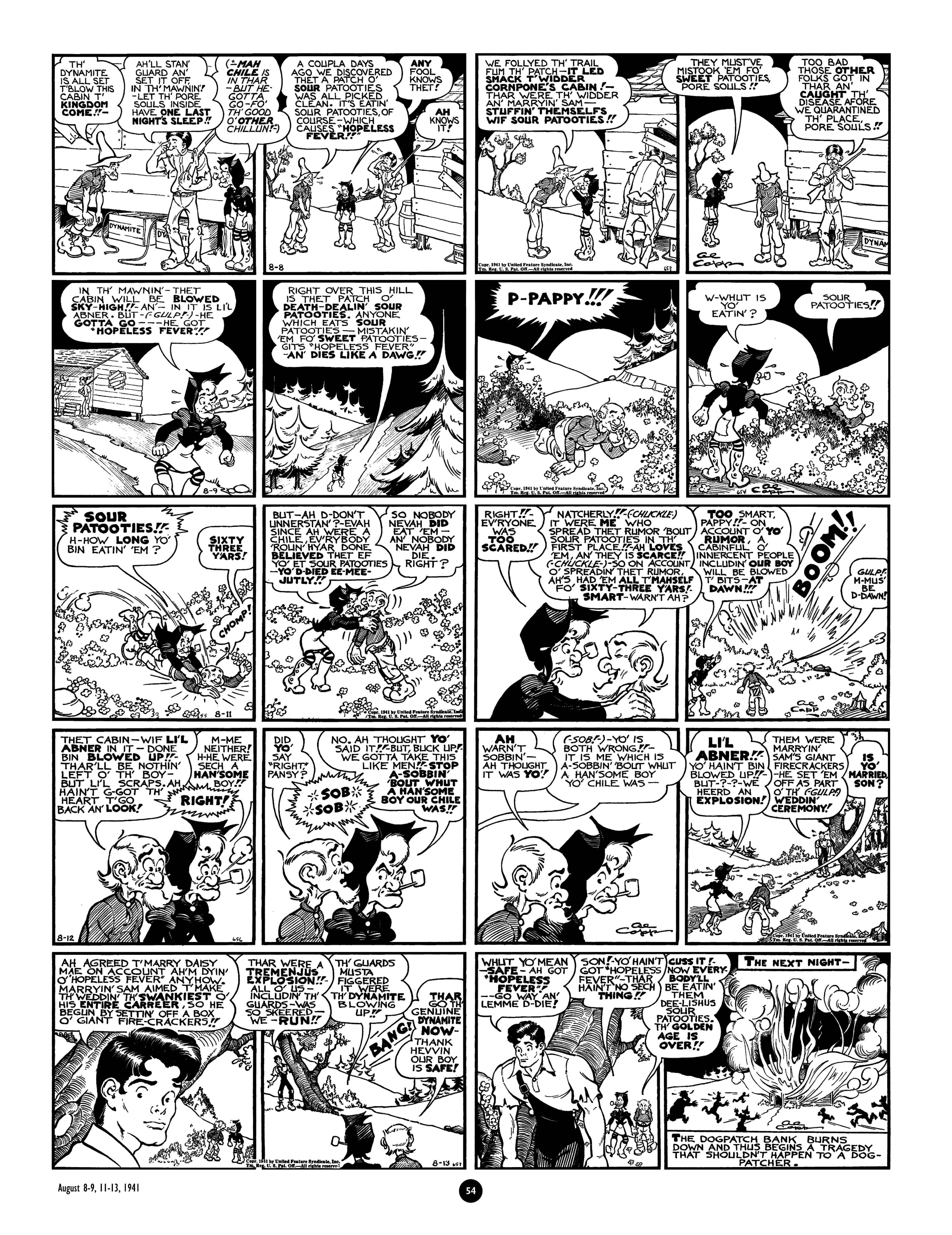Read online Al Capp's Li'l Abner Complete Daily & Color Sunday Comics comic -  Issue # TPB 4 (Part 1) - 55