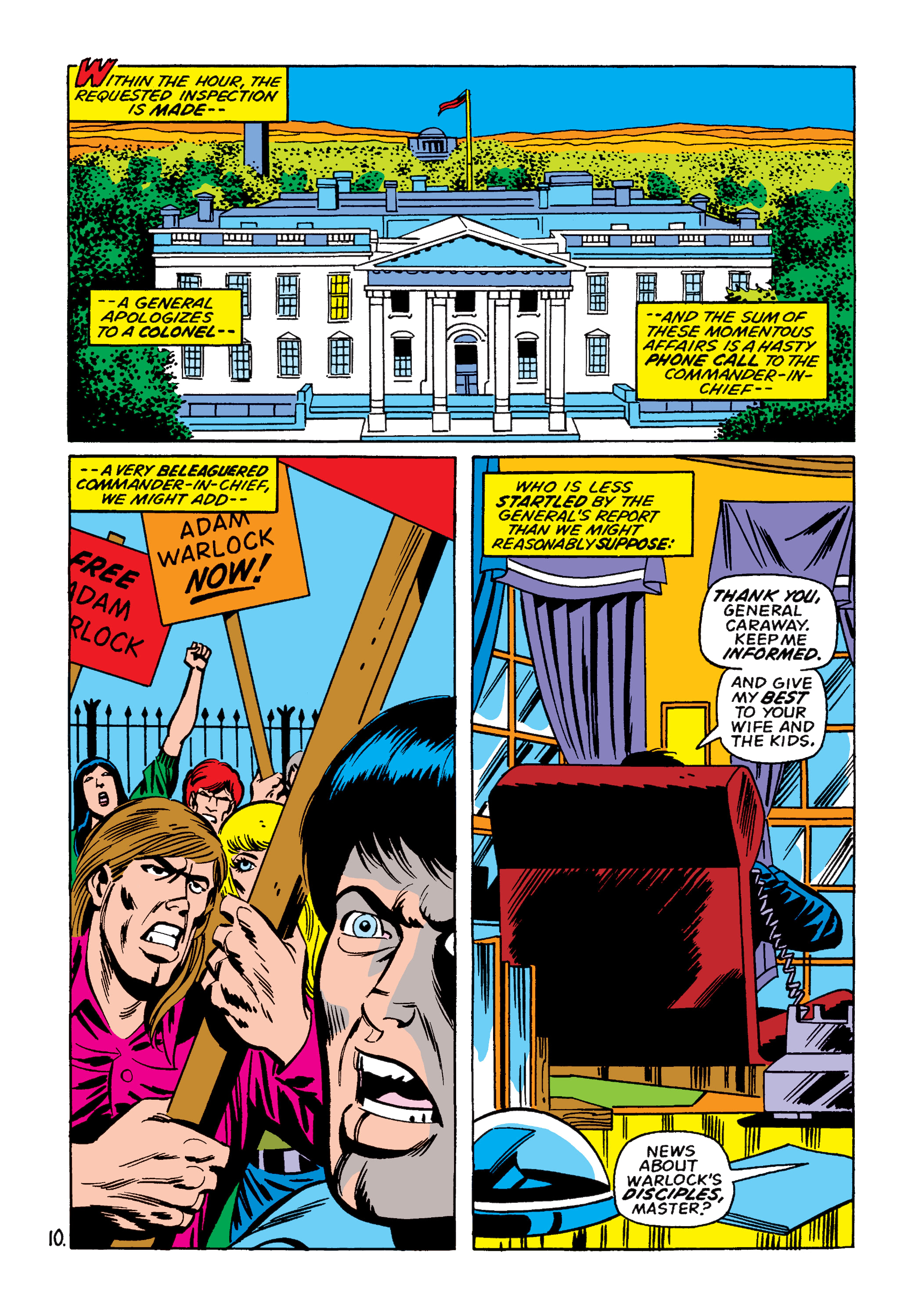 Read online Marvel Masterworks: Warlock comic -  Issue # TPB 1 (Part 3) - 31