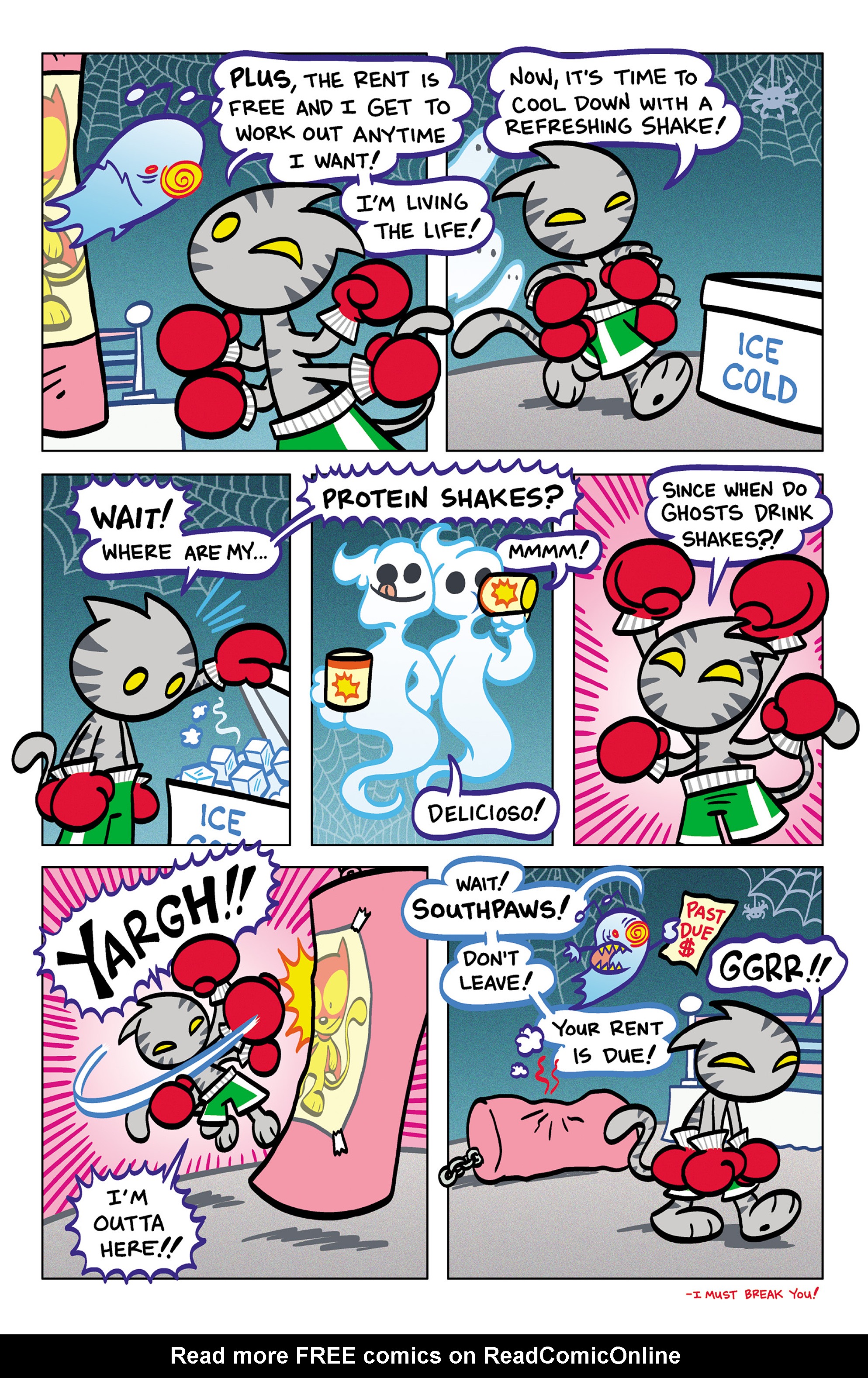 Read online Aw Yeah Comics: Action Cat & Adventure Bug comic -  Issue #3 - 18