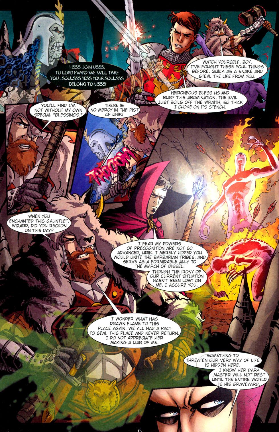 Read online Dungeons & Dragons: Tempests Gate comic -  Issue #4 - 8