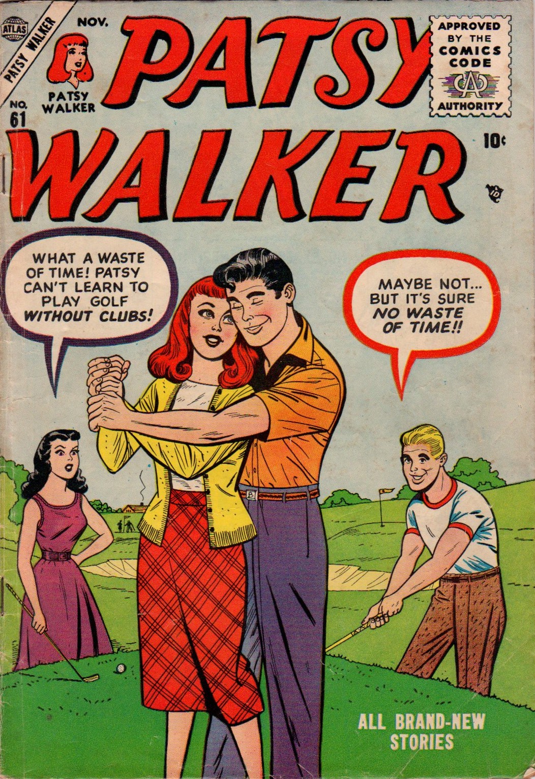 Read online Patsy Walker comic -  Issue #61 - 1