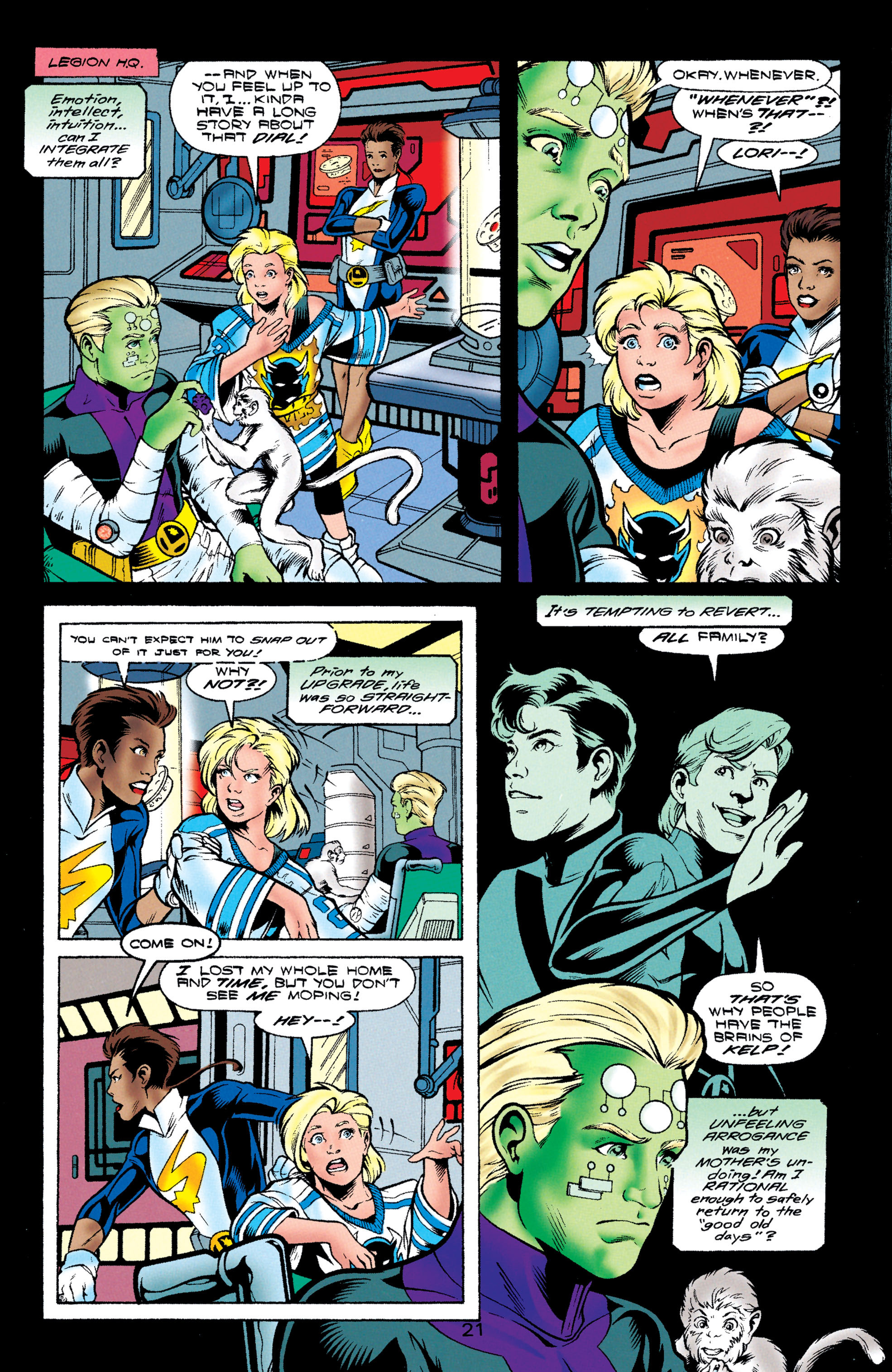 Read online Legionnaires comic -  Issue #65 - 22