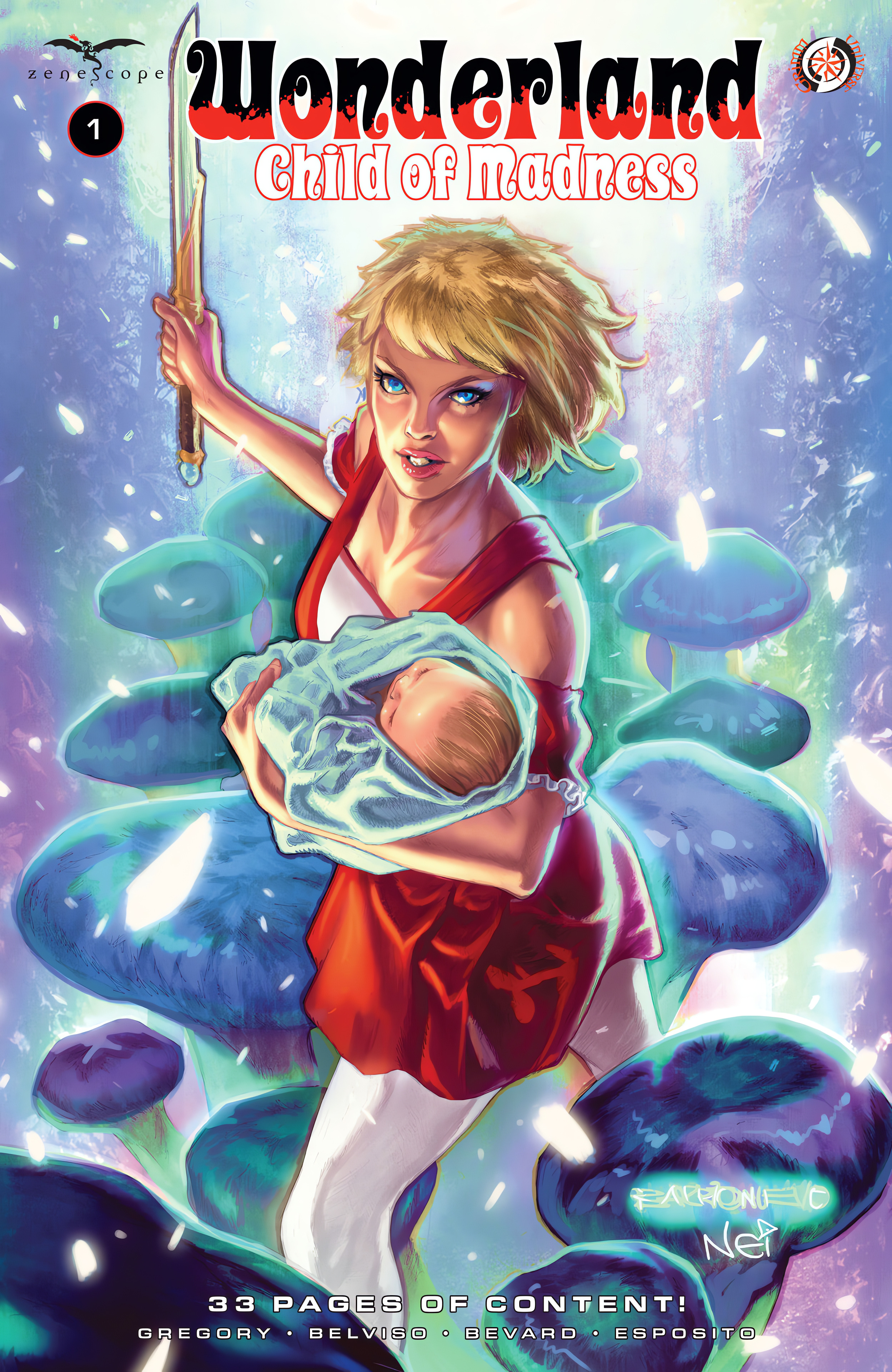 Read online Wonderland: Child of Madness comic -  Issue #1 - 1