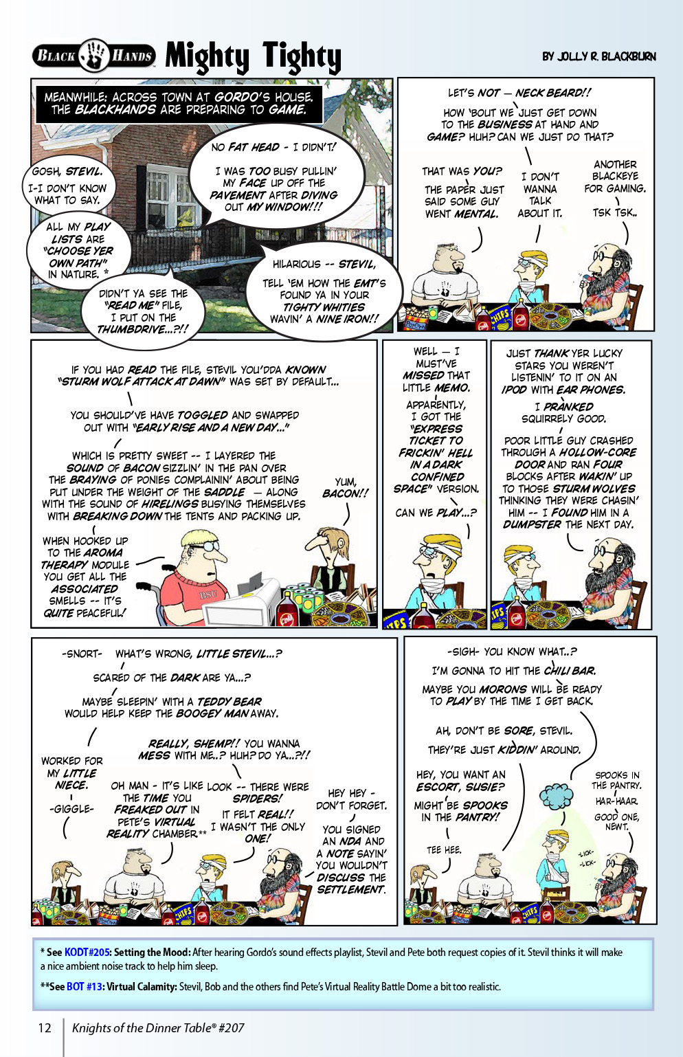 Read online Knights of the Dinner Table comic -  Issue #207 - 14