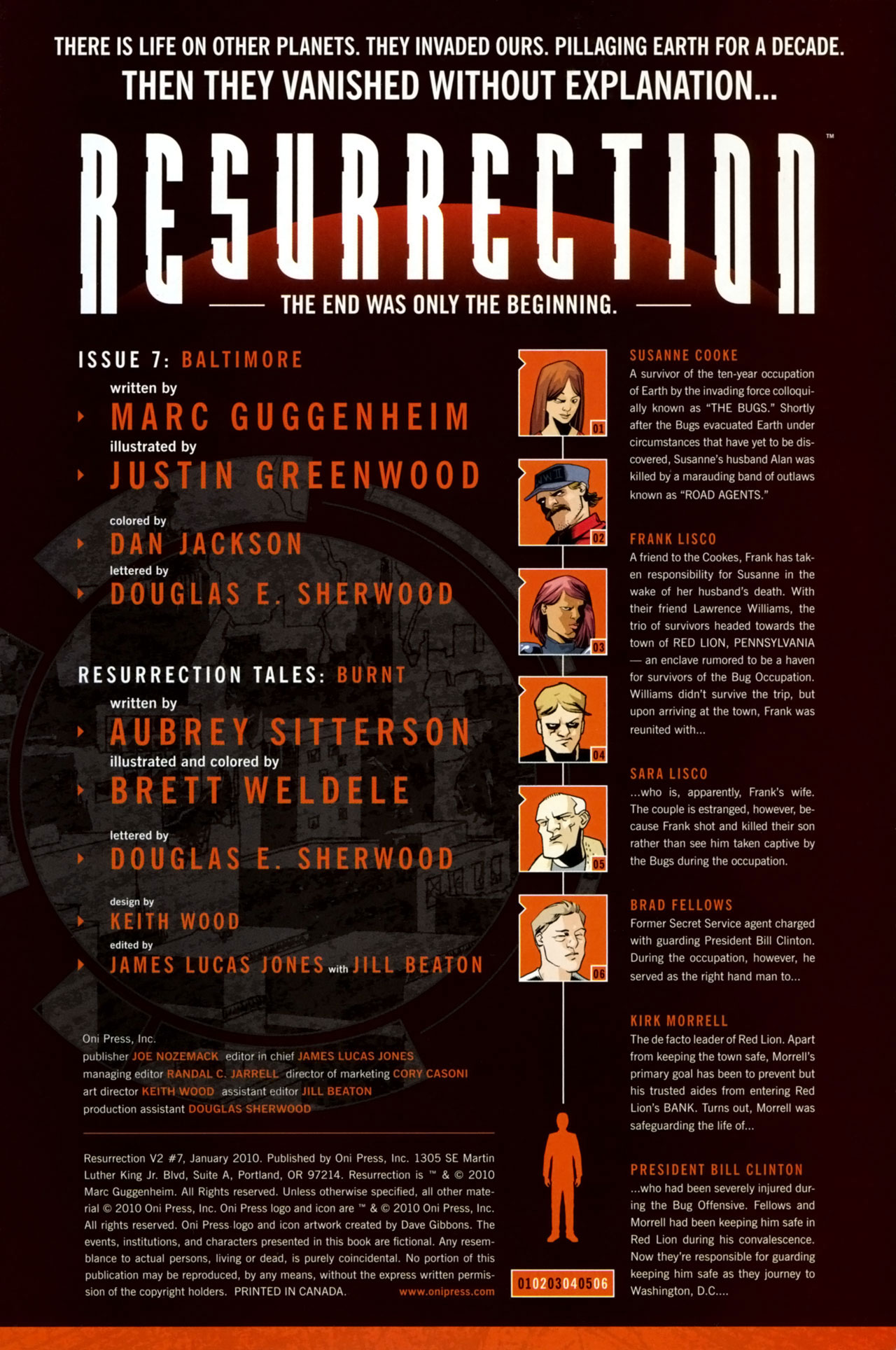 Read online Resurrection (2009) comic -  Issue #7 - 2
