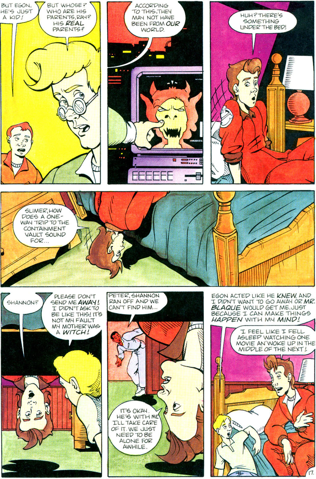 Read online Real Ghostbusters comic -  Issue #9 - 22