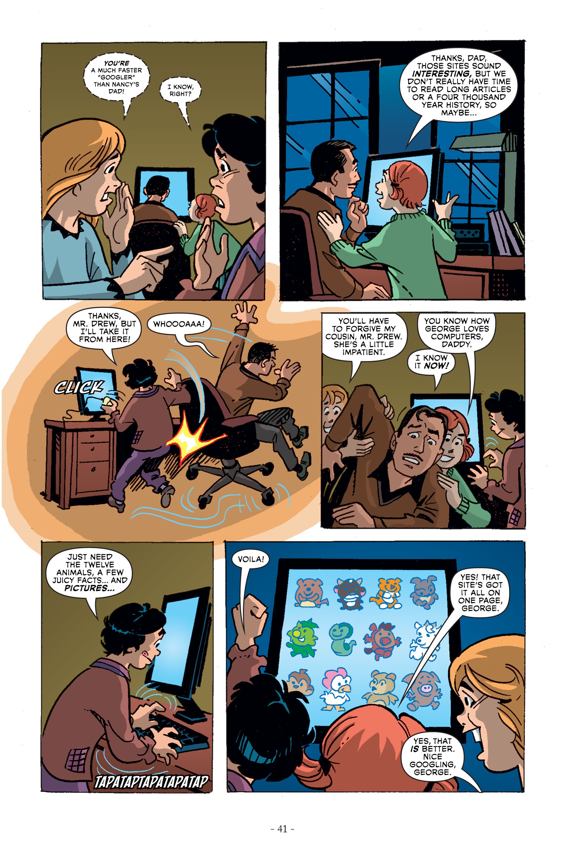 Read online Nancy Drew and the Clue Crew comic -  Issue #3 - 42