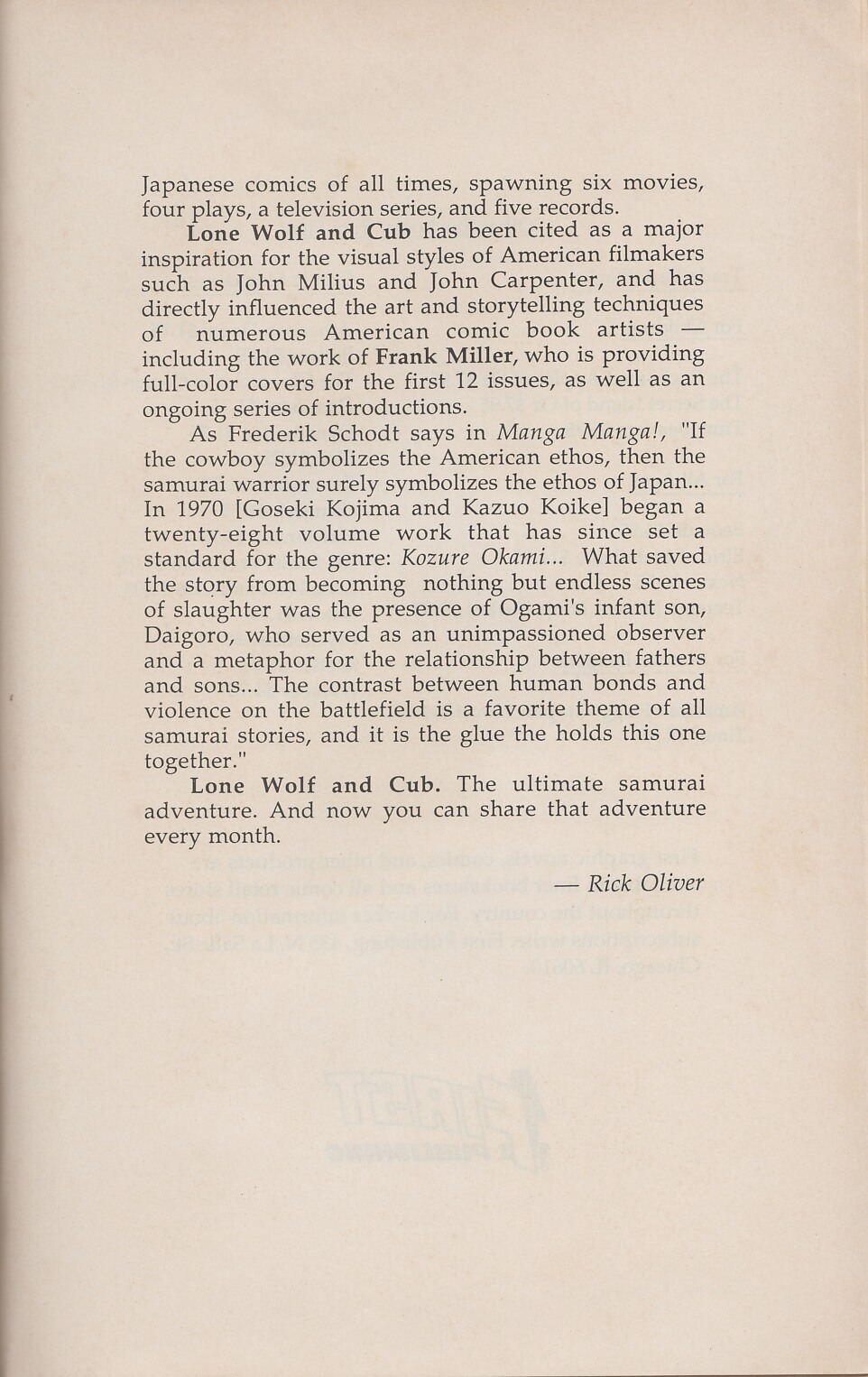 Read online Lone Wolf and Cub comic -  Issue #1 - 108