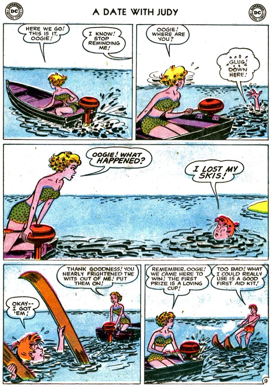 Read online A Date with Judy comic -  Issue #64 - 11