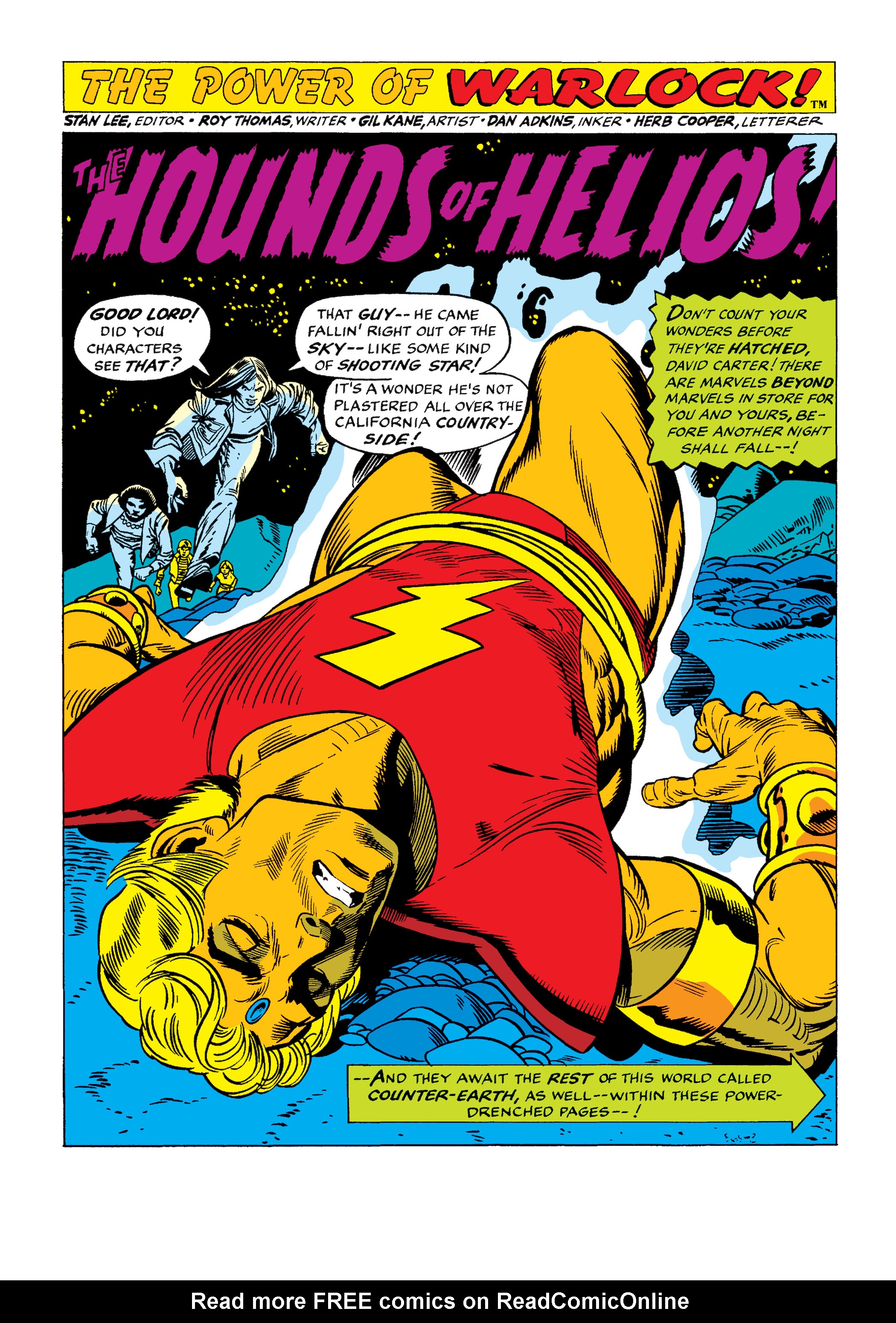 Read online Marvel Masterworks: Warlock comic -  Issue # TPB 1 (Part 1) - 36