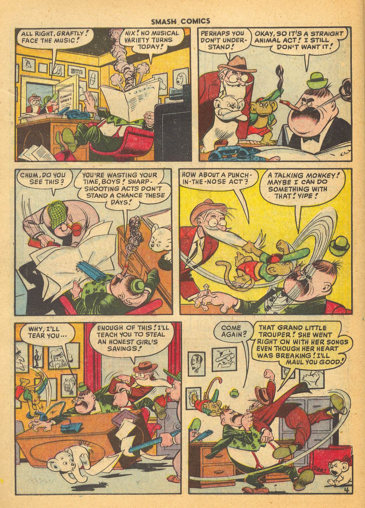 Read online Smash Comics comic -  Issue #85 - 6