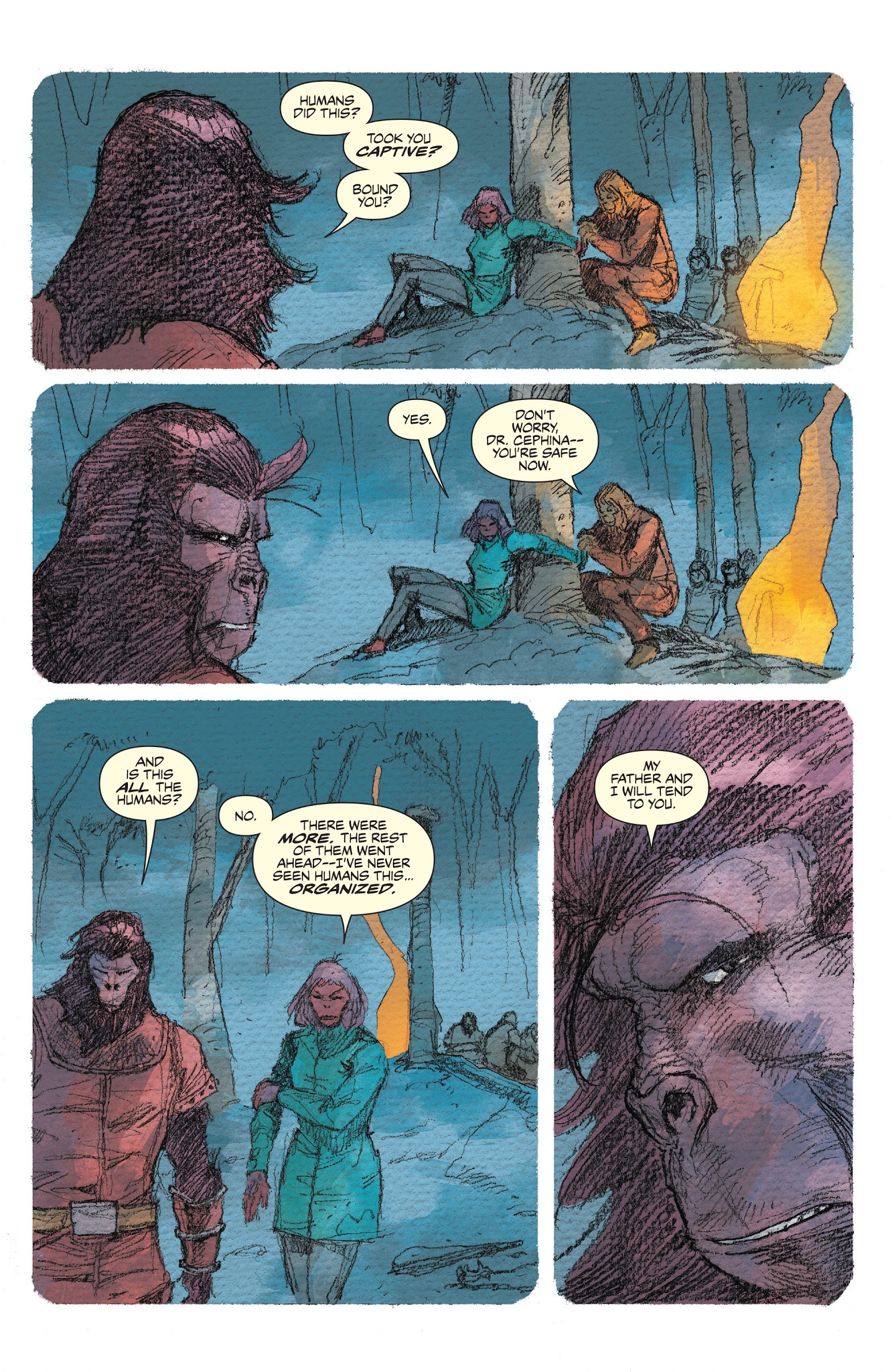 Read online Planet of the Apes: Ursus comic -  Issue #3 - 10