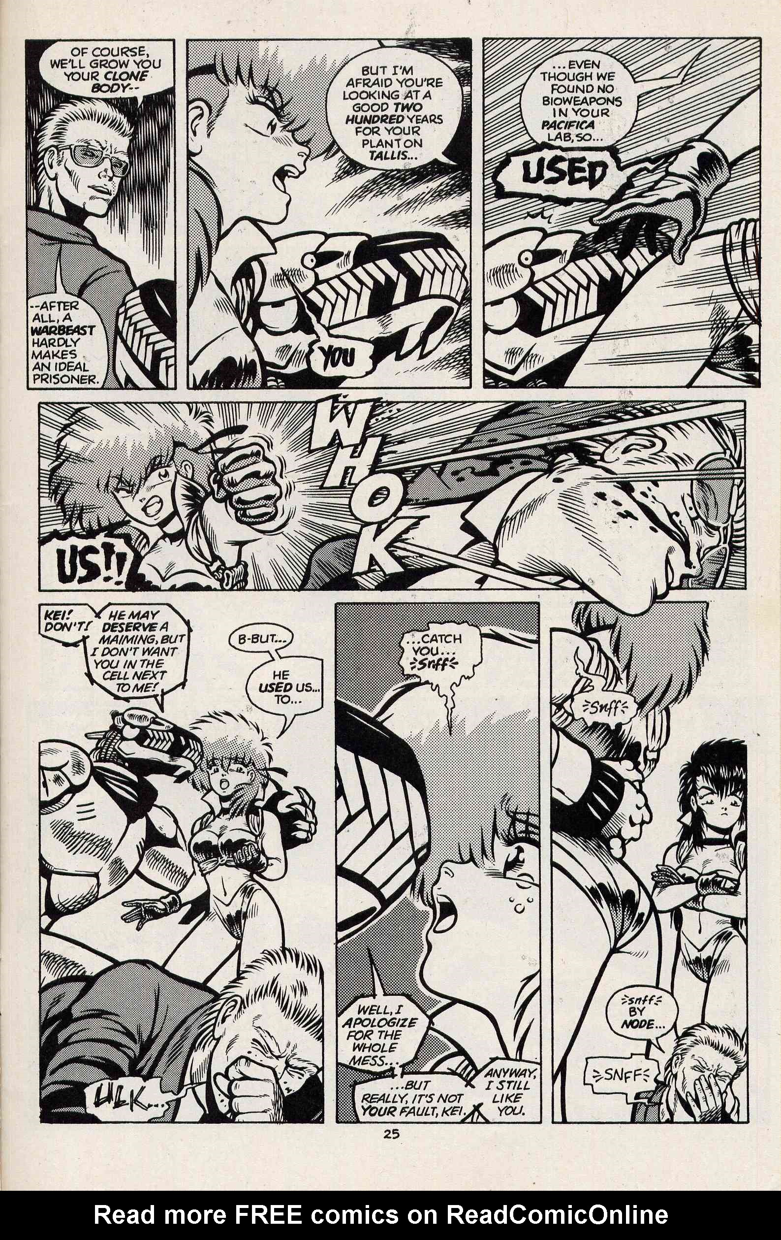 Read online Dirty Pair comic -  Issue #4 - 27