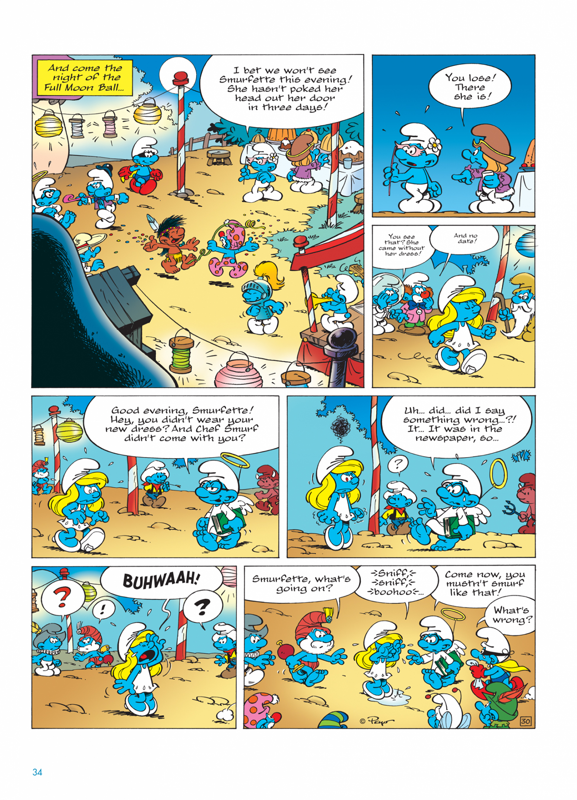 Read online The Smurfs comic -  Issue #24 - 34