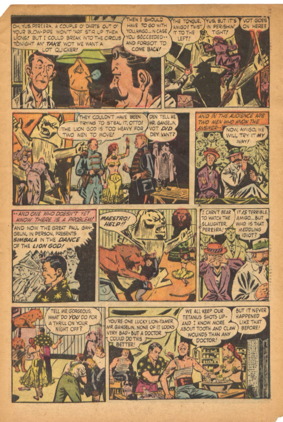 Read online The Saint (1947) comic -  Issue #12 - 5