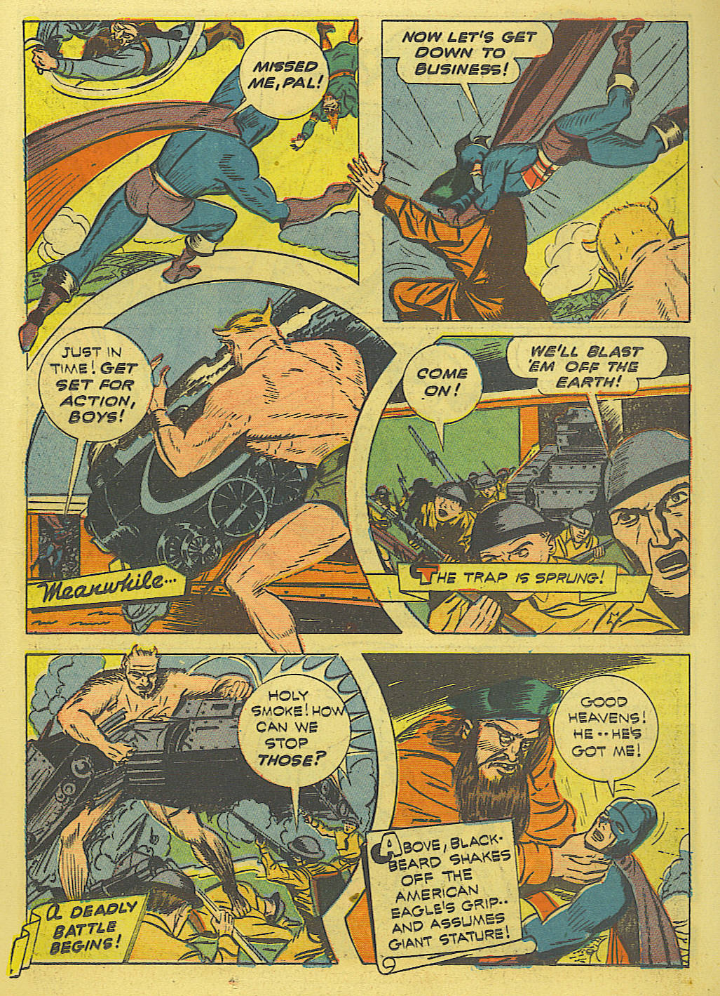 Read online Exciting Comics comic -  Issue #22 - 23