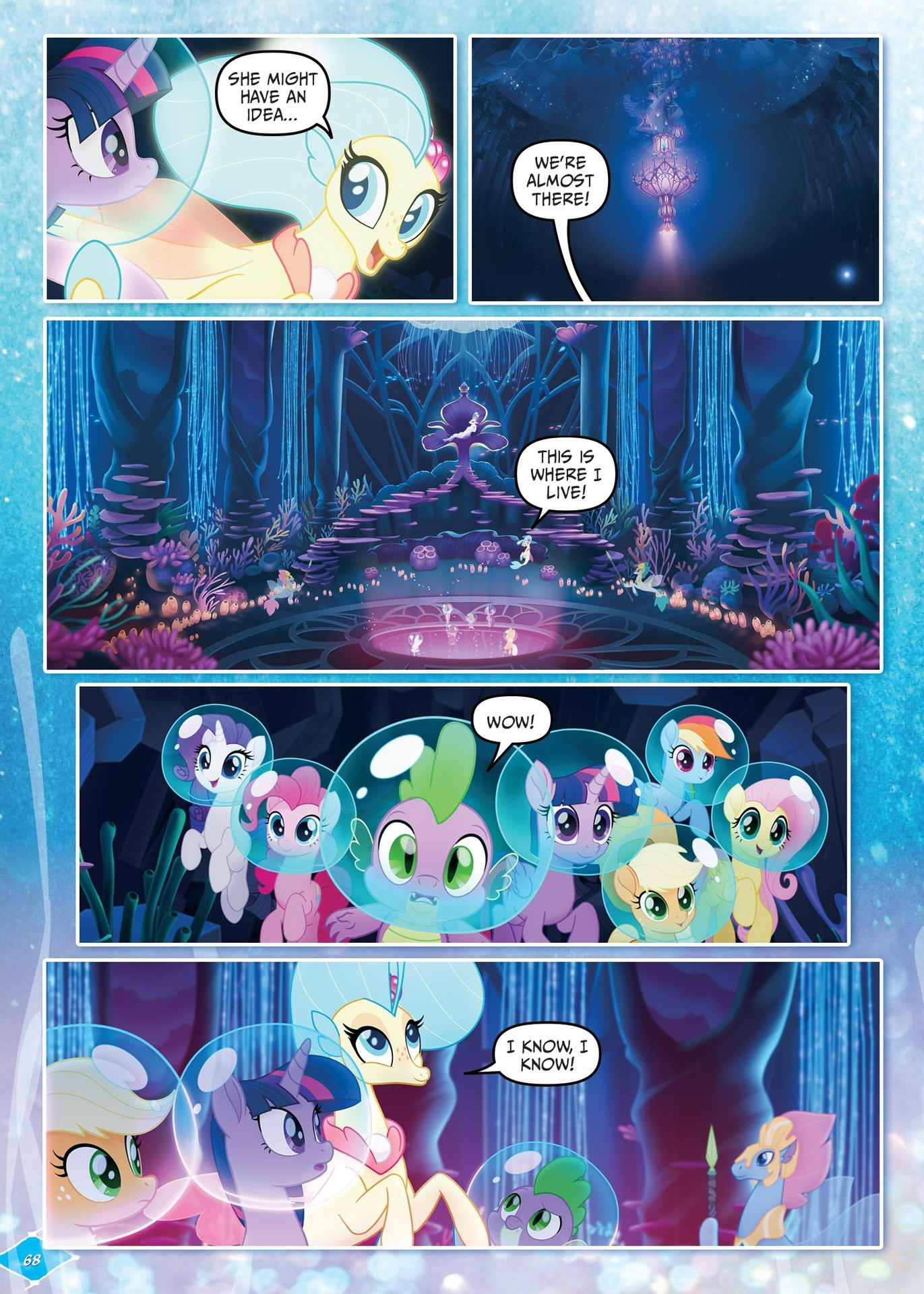 Read online My Little Pony: The Movie Adaptation comic -  Issue # TPB - 69