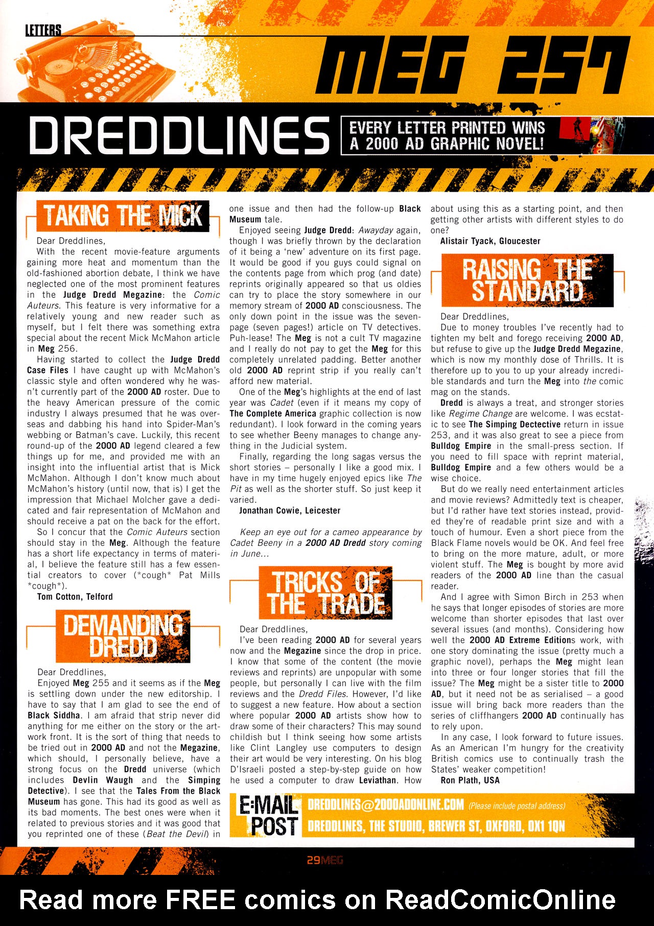 Read online Judge Dredd Megazine (Vol. 5) comic -  Issue #257 - 27