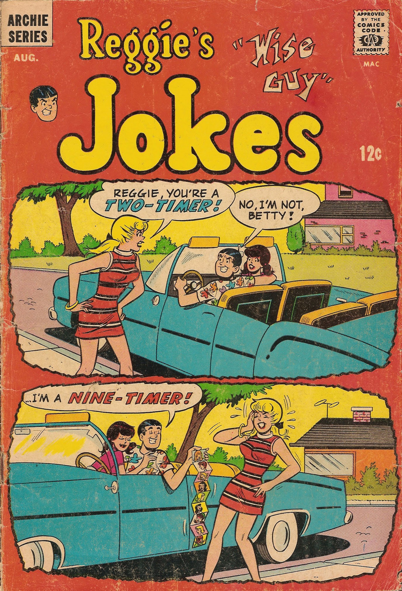 Read online Reggie's Wise Guy Jokes comic -  Issue #1 - 1