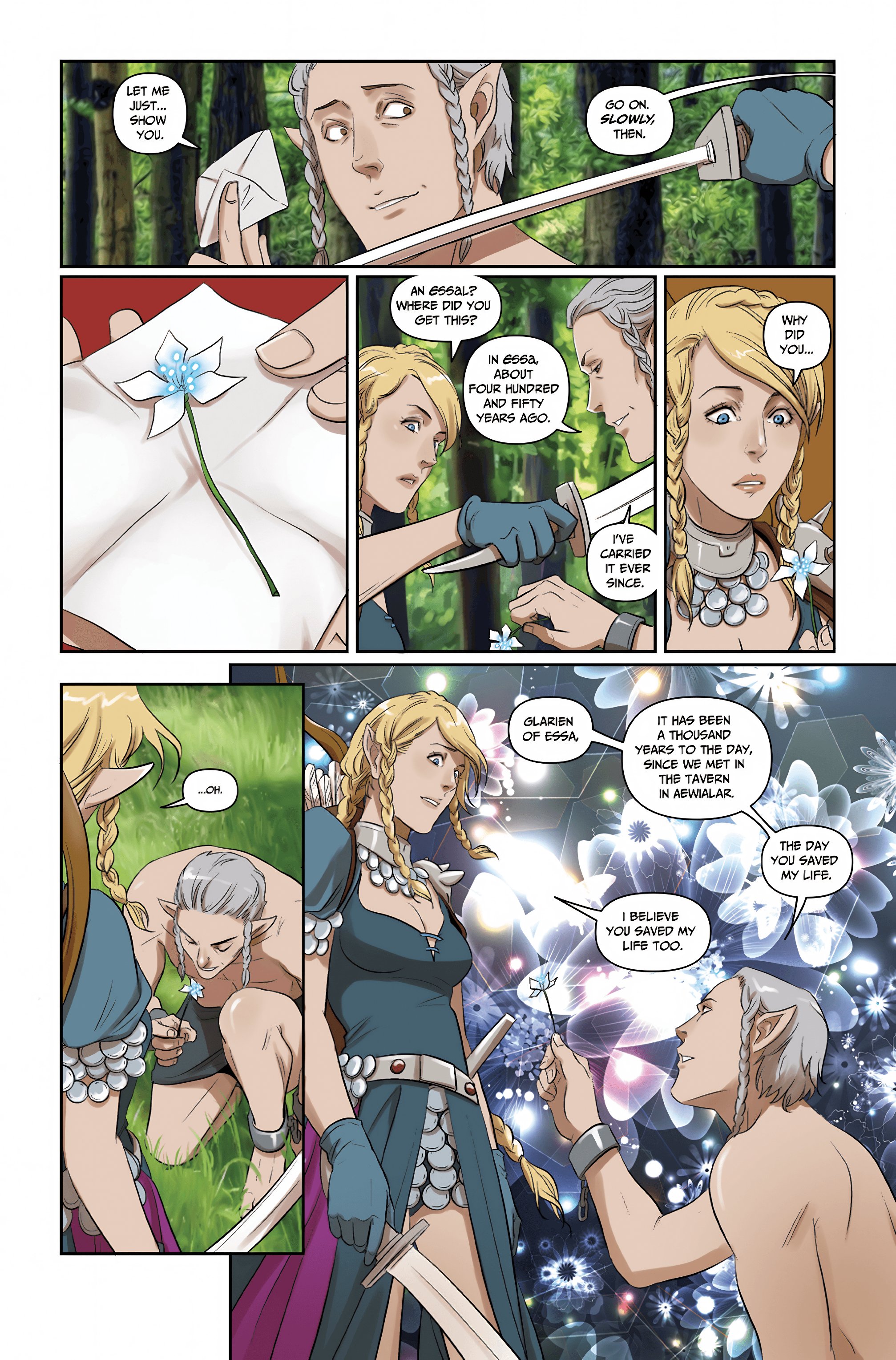 Read online White Ash Presents Glarien comic -  Issue # Full - 17