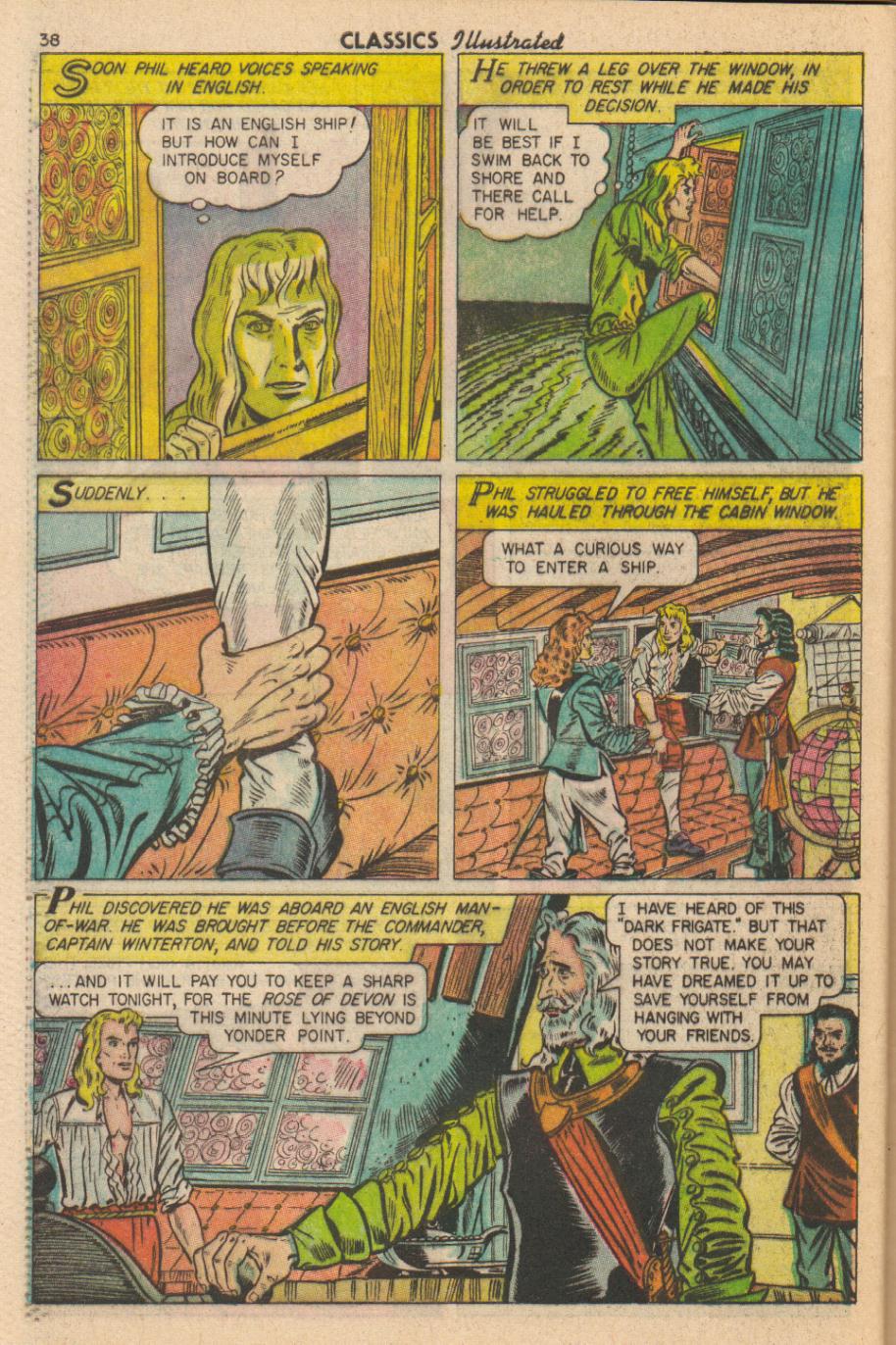 Read online Classics Illustrated comic -  Issue #132 - 40