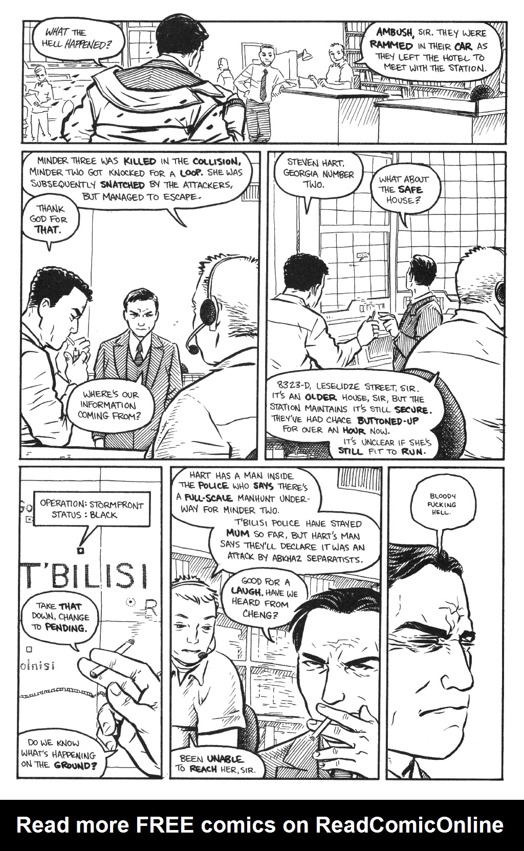 Read online Queen & Country comic -  Issue #19 - 21