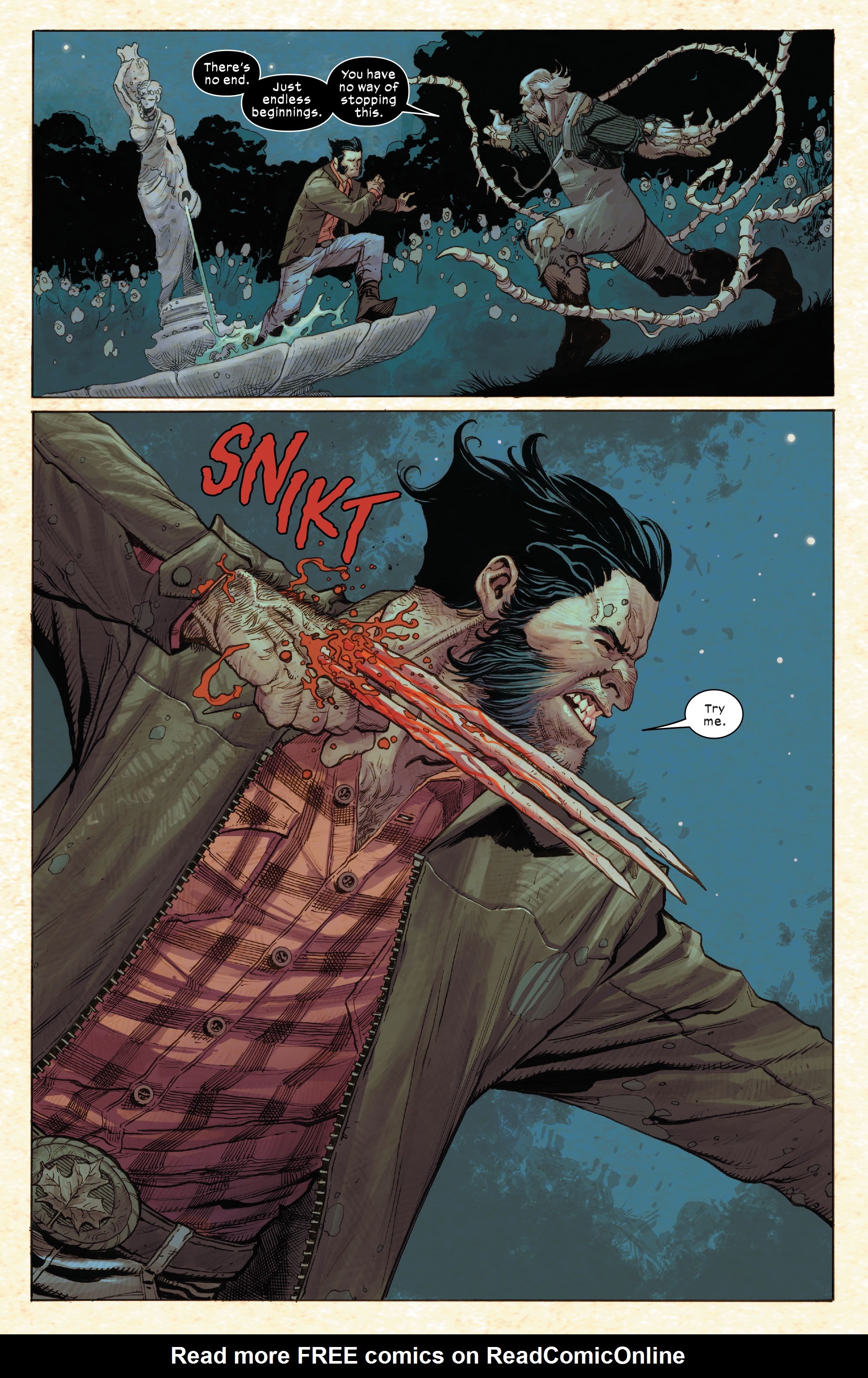Read online X Lives Of Wolverine comic -  Issue #1 - 13