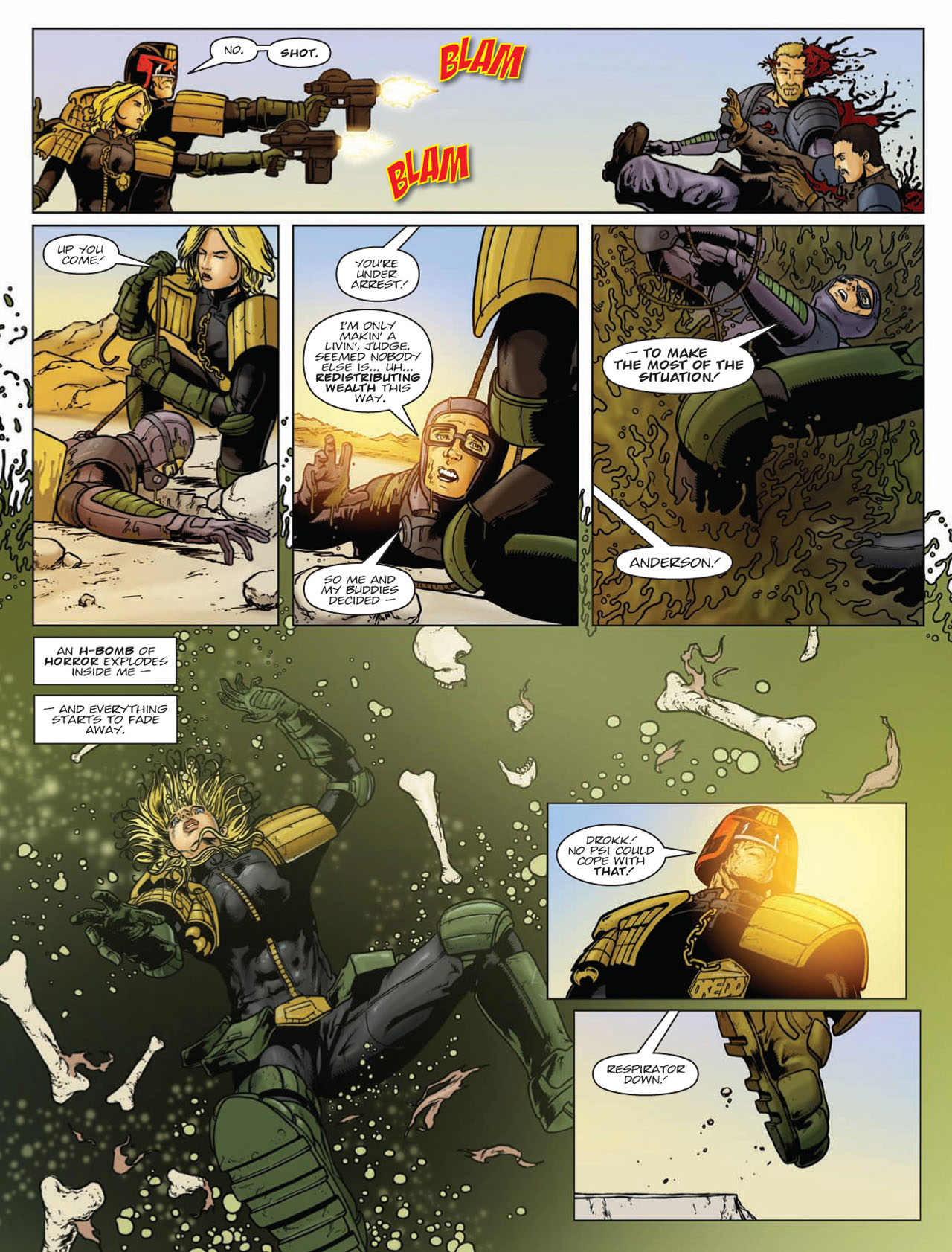 Read online Judge Dredd Megazine (Vol. 5) comic -  Issue #332 - 12