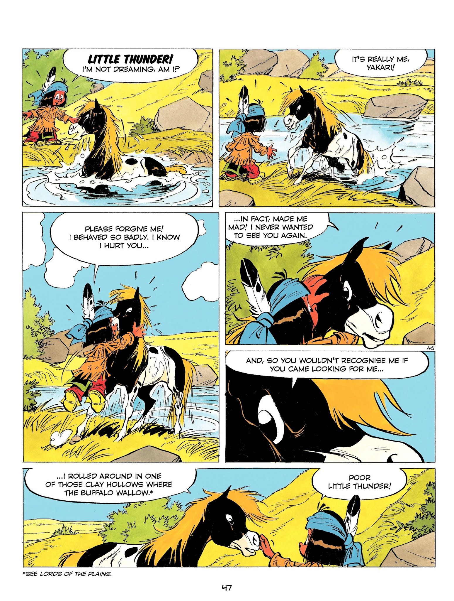 Read online Yakari comic -  Issue #15 - 48