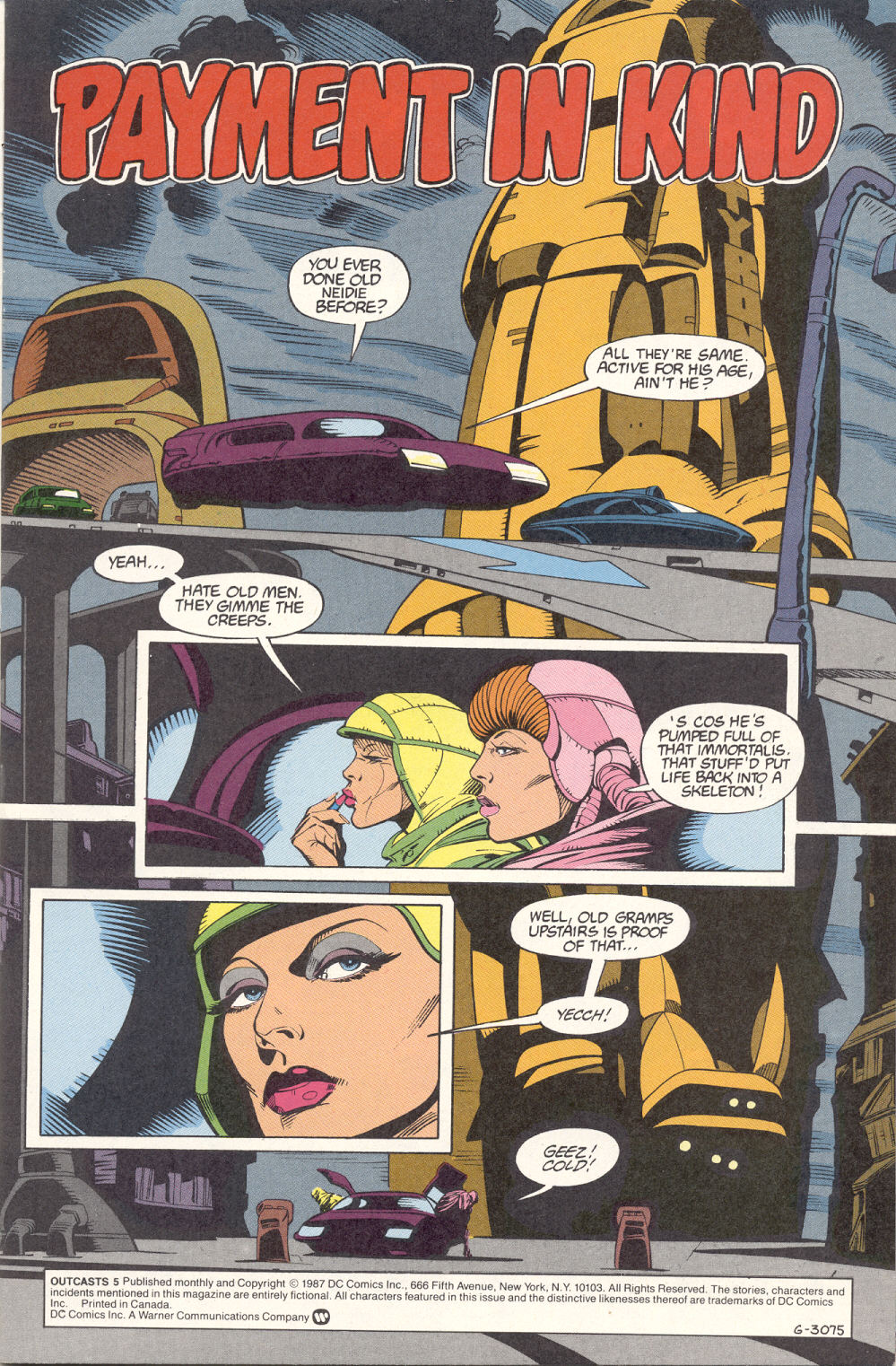 Read online Outcasts comic -  Issue #5 - 2
